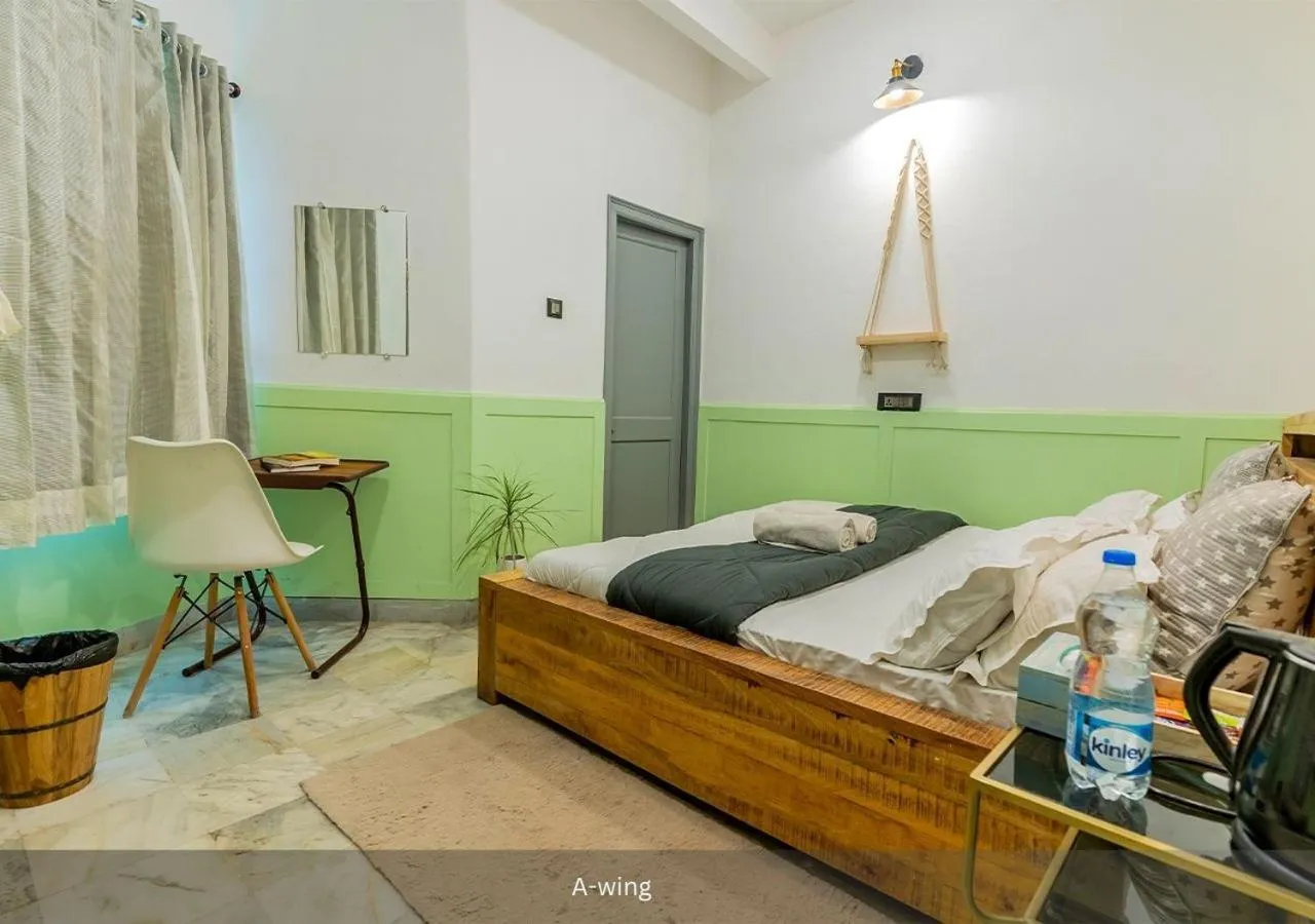 Bed in Moustache Udaipur