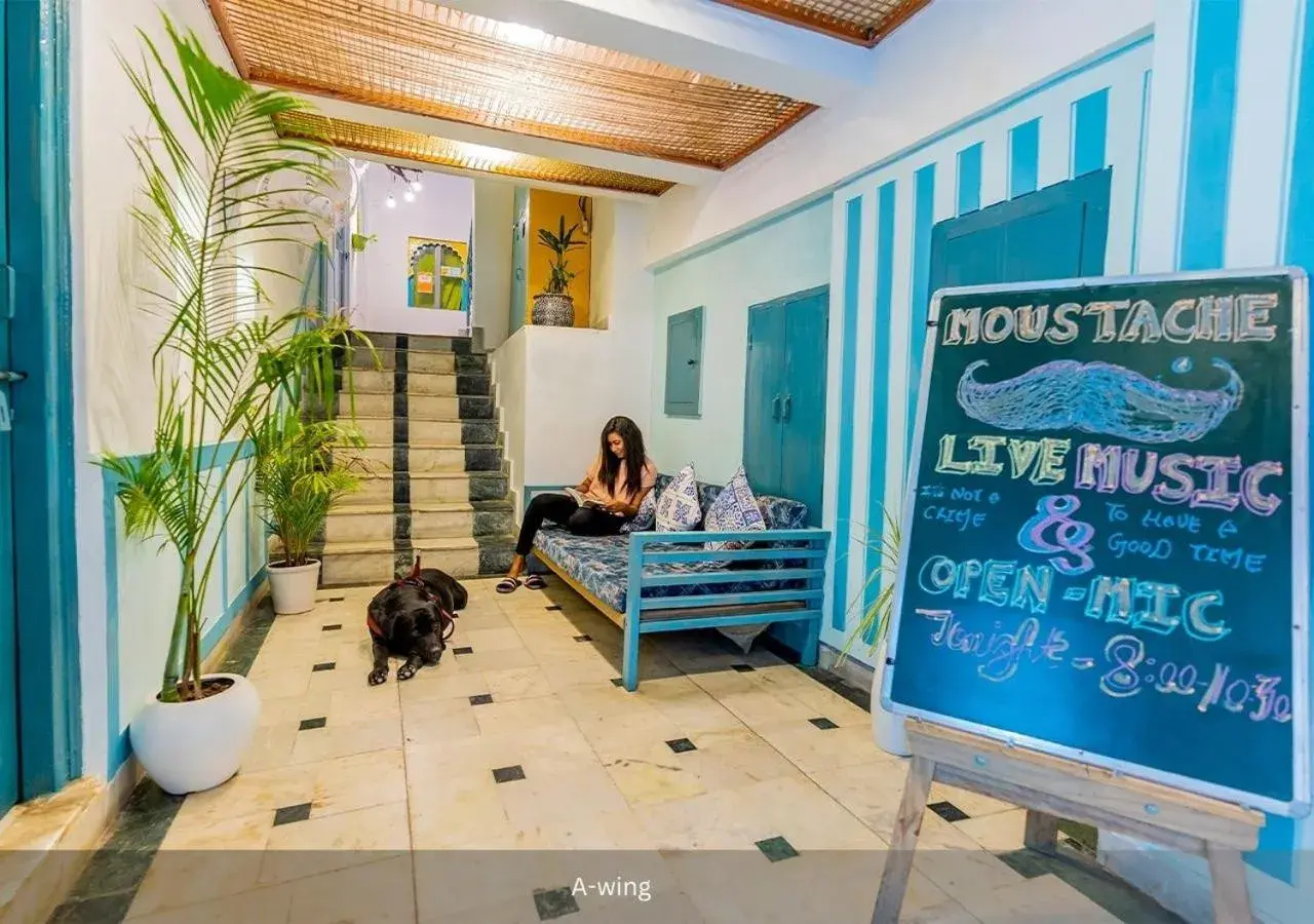 Facade/entrance in Moustache Udaipur Facade/entrance in Moustache Udaipur