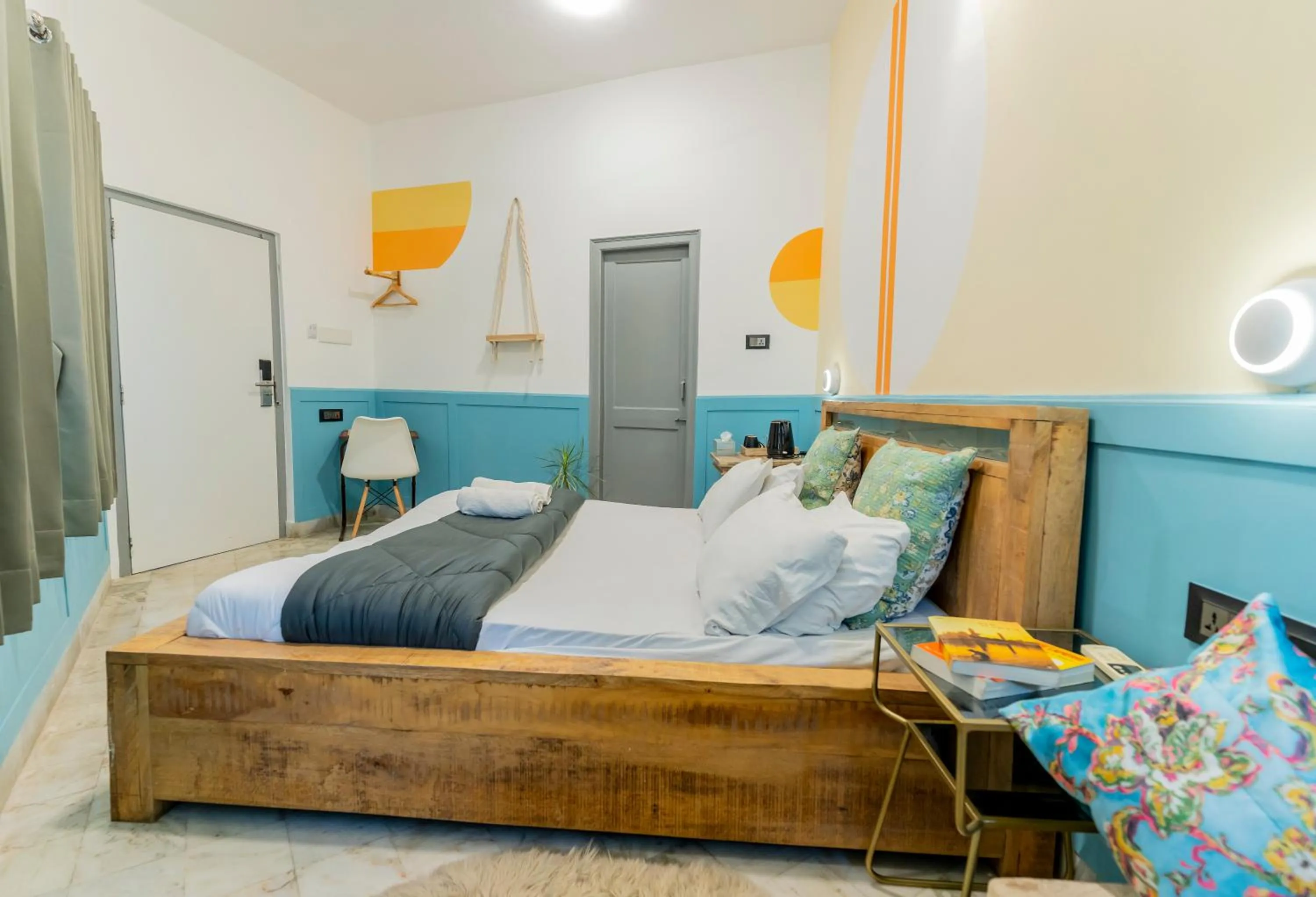 Bed in Moustache Udaipur