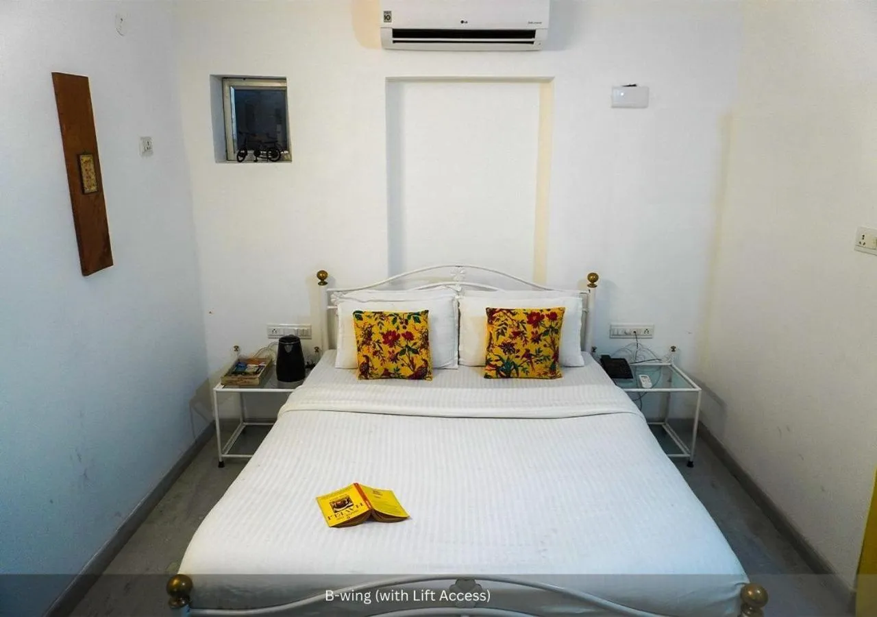 Bed in Moustache Udaipur