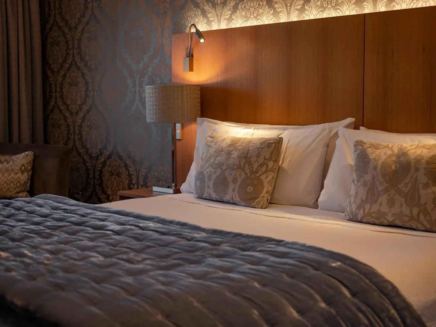 Bed in Porters Boutique Hotel Bed in Porters Boutique Hotel