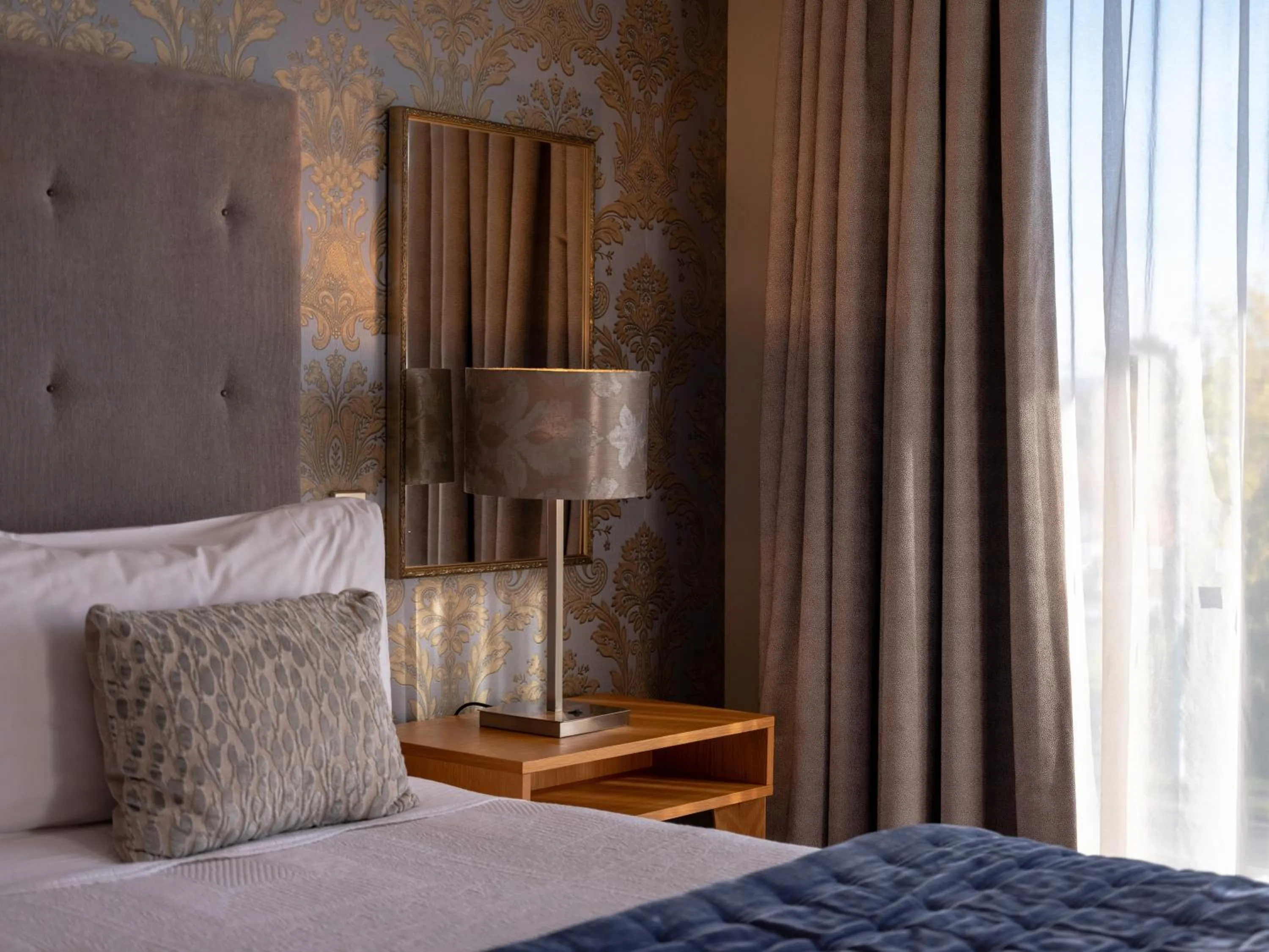 Bed in Porters Boutique Hotel