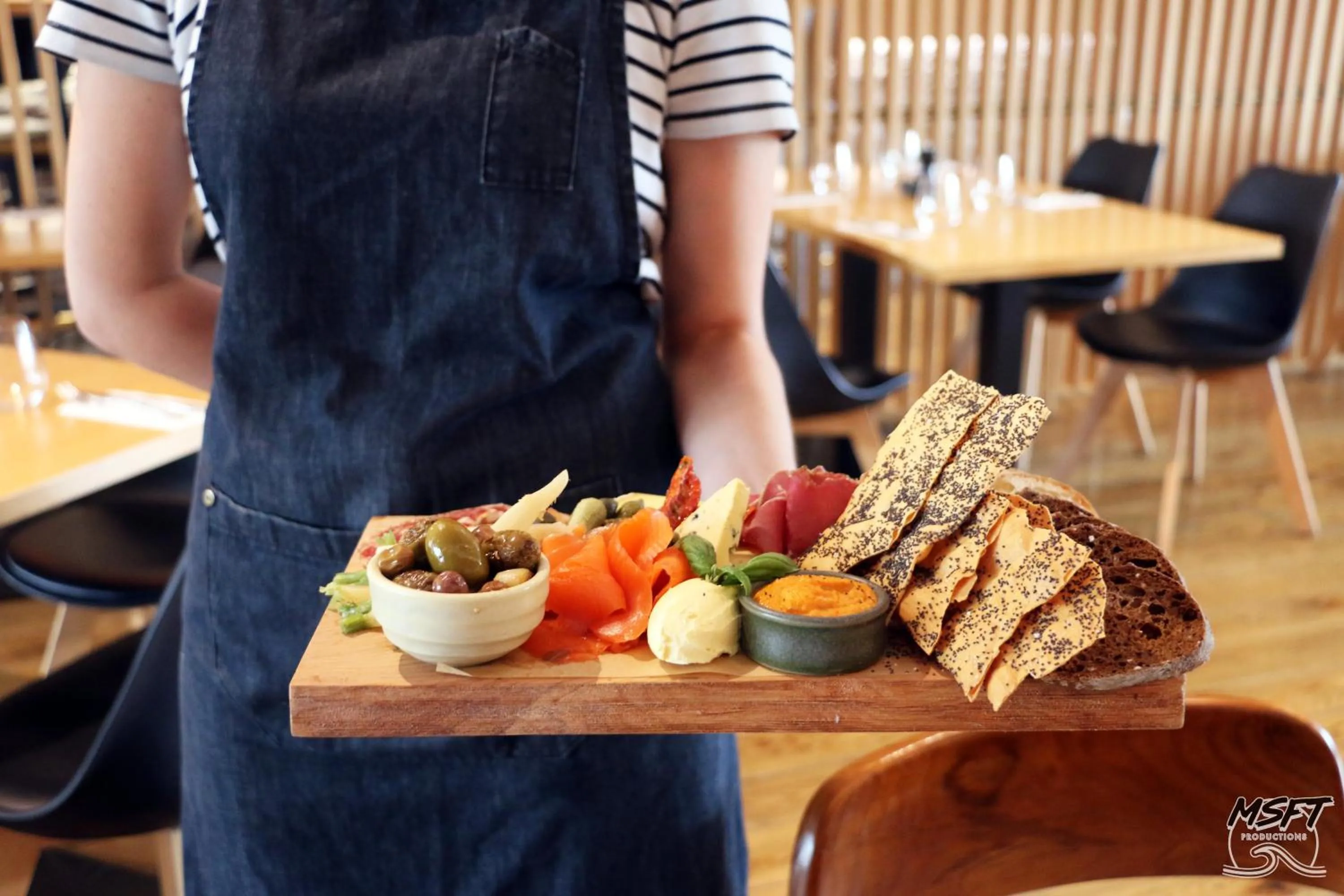 Restaurant/places to eat in Porters Boutique Hotel