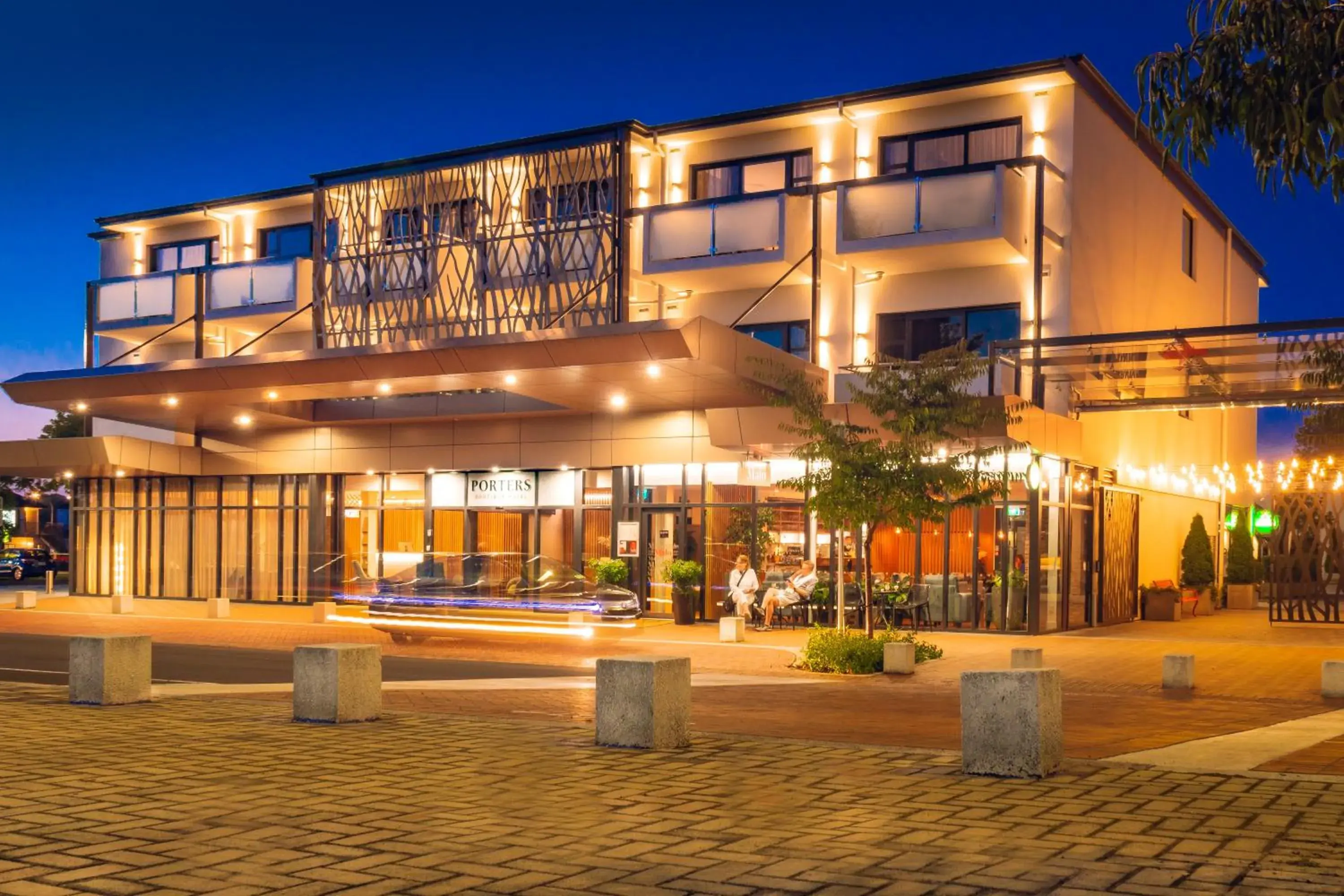 Facade/entrance in Porters Boutique Hotel Facade/entrance in Porters Boutique Hotel