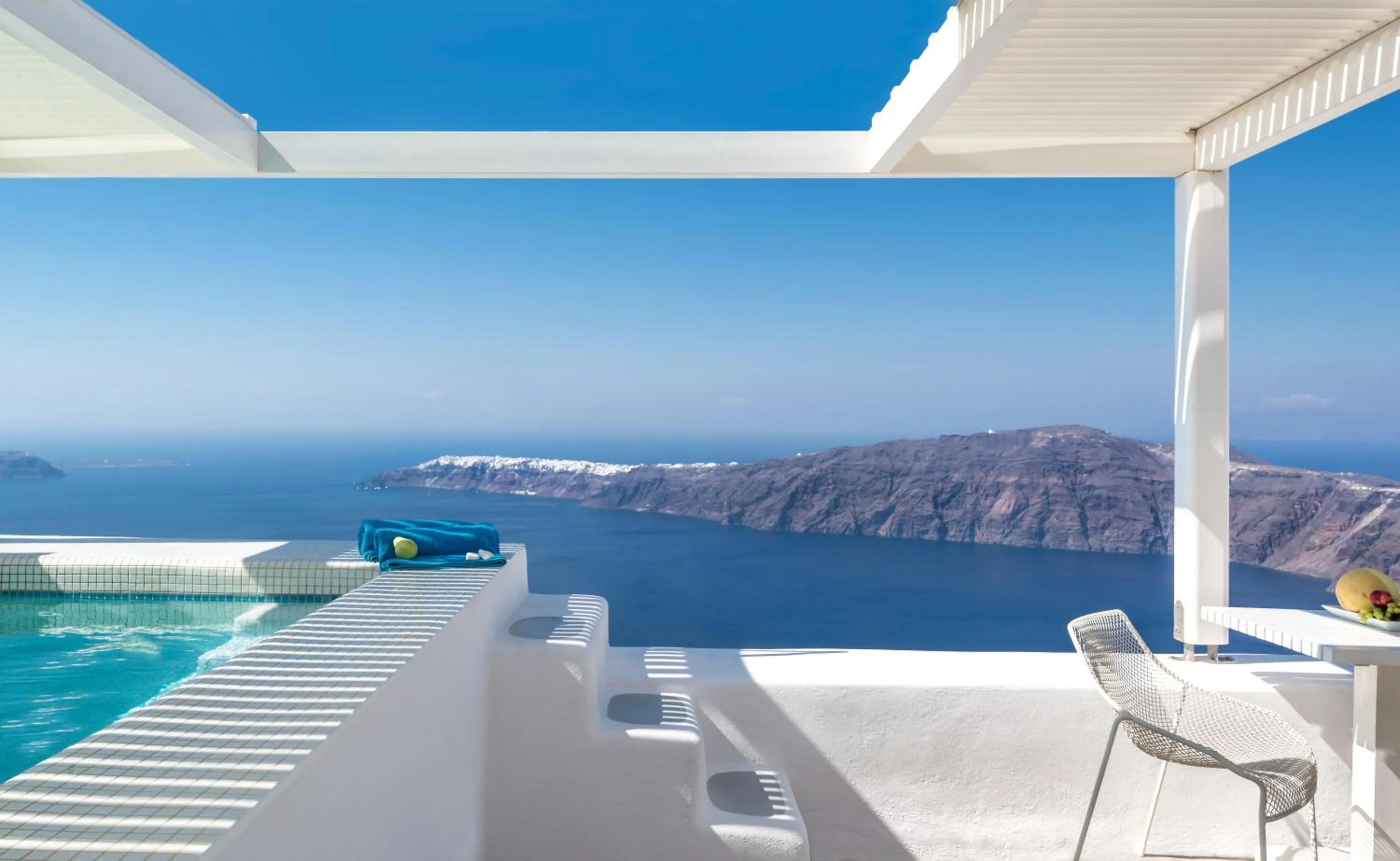 Hot Tub in White Santorini