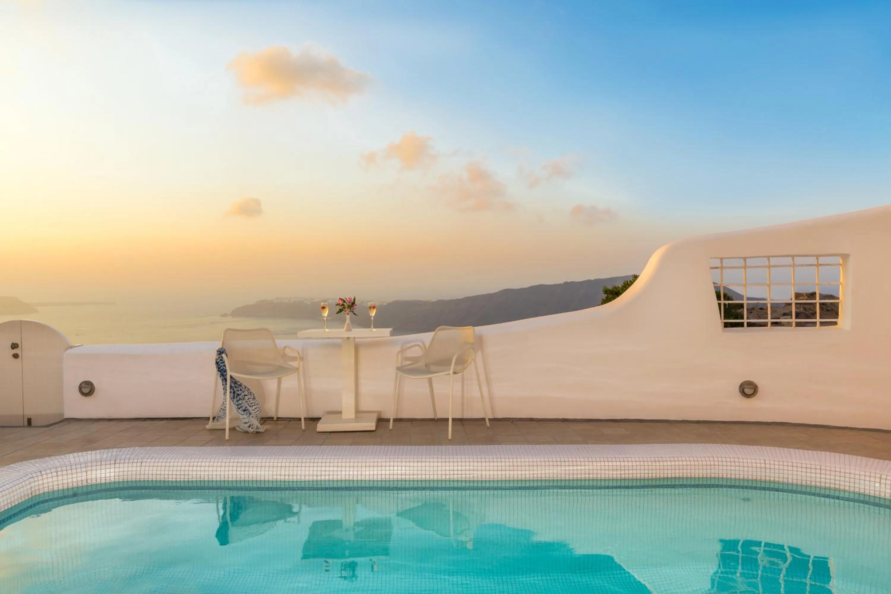 Balcony/Terrace in White Santorini