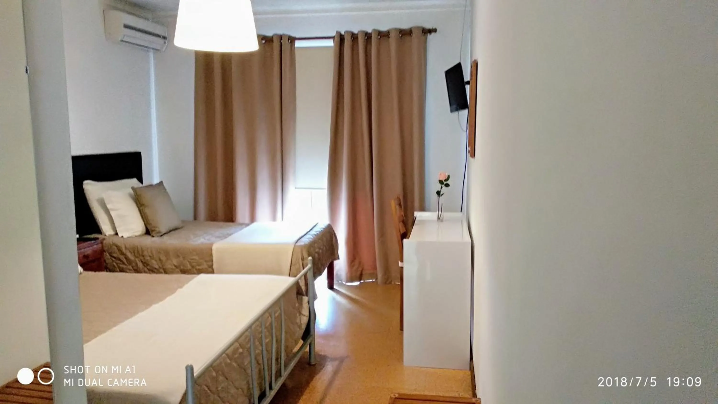 Bed in Residencial Do Rita em Rio Caldo