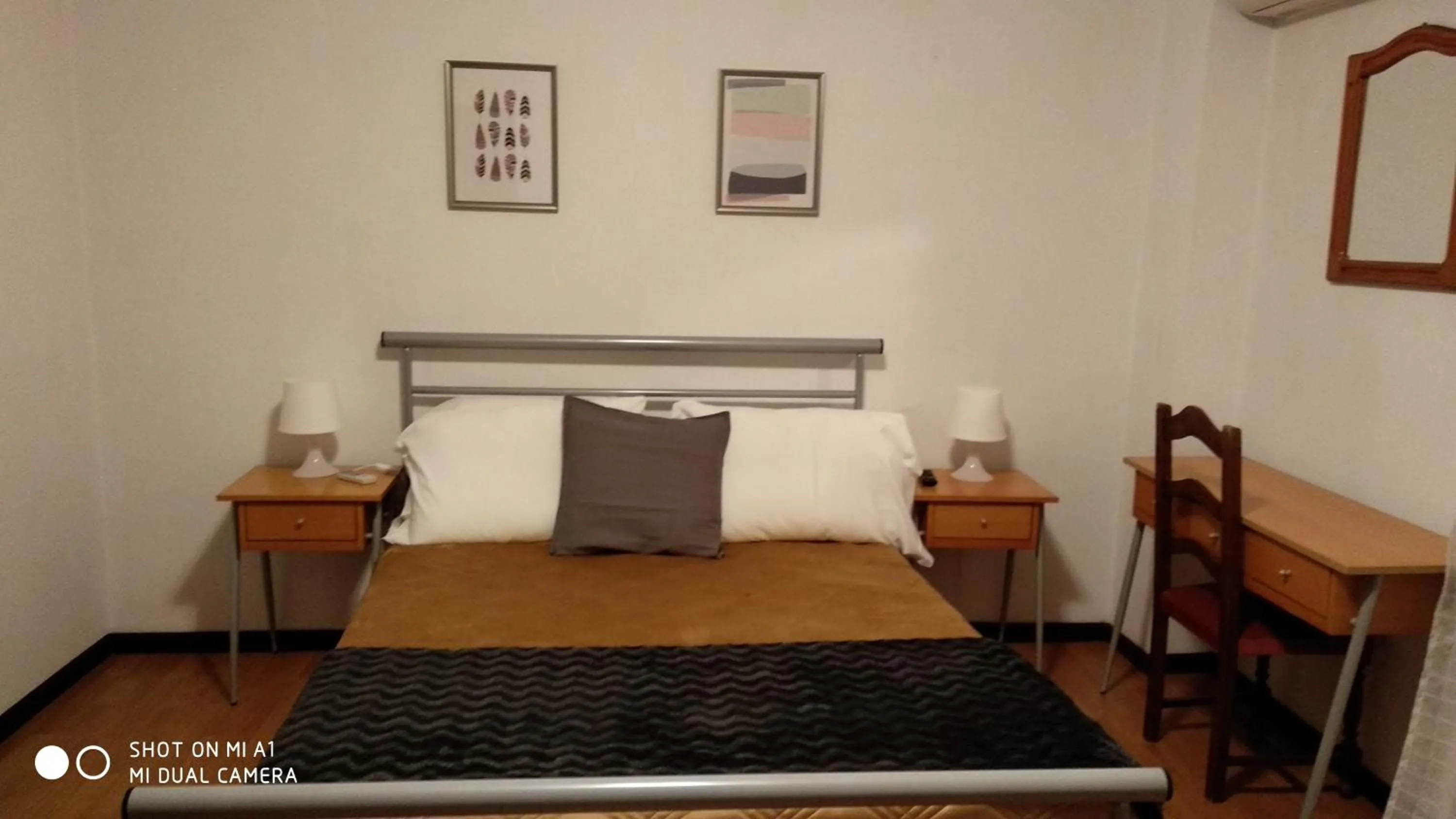 Bathroom, Bed in Residencial Do Rita em Rio Caldo
