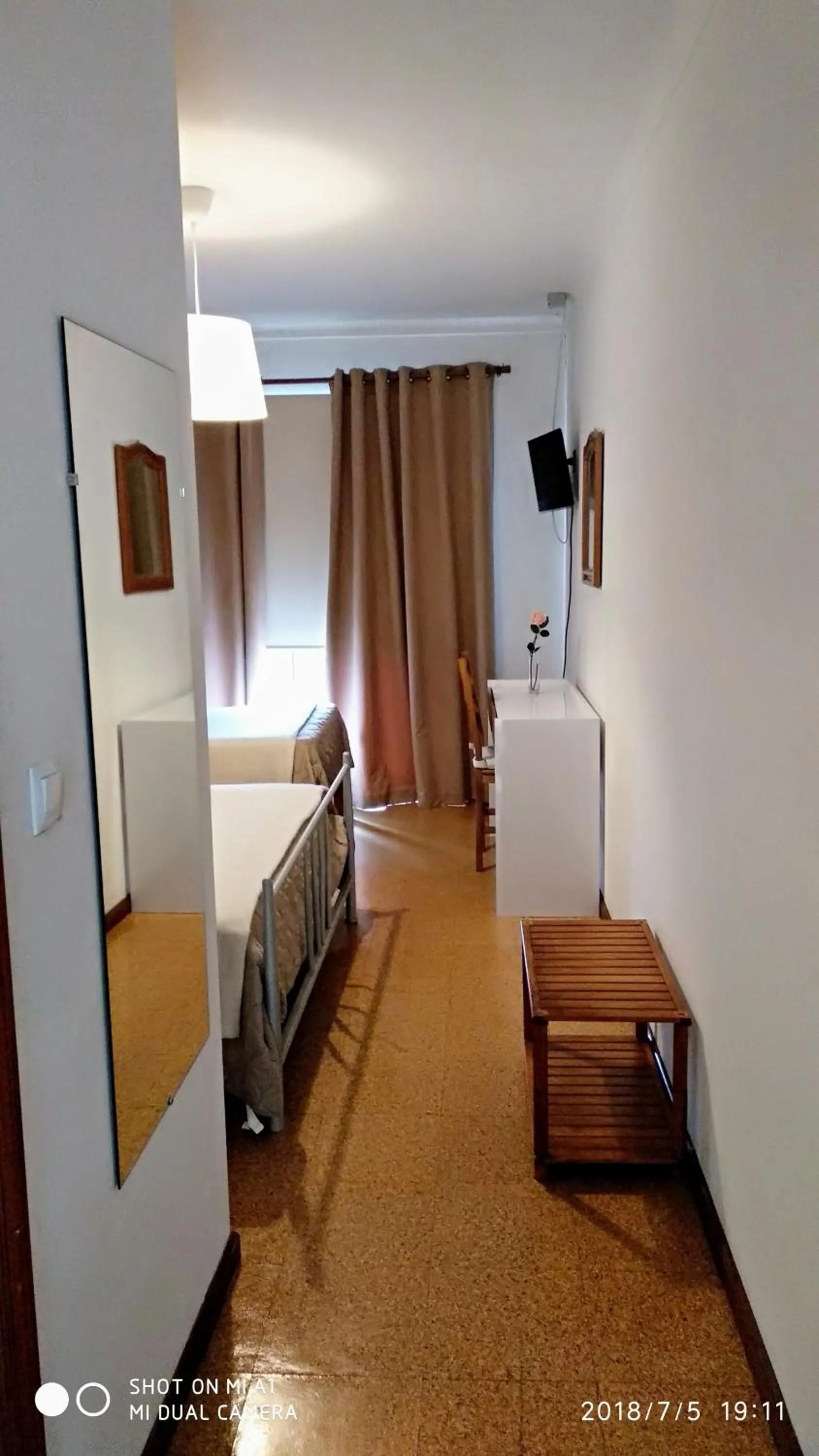 Bed in Residencial Do Rita em Rio Caldo