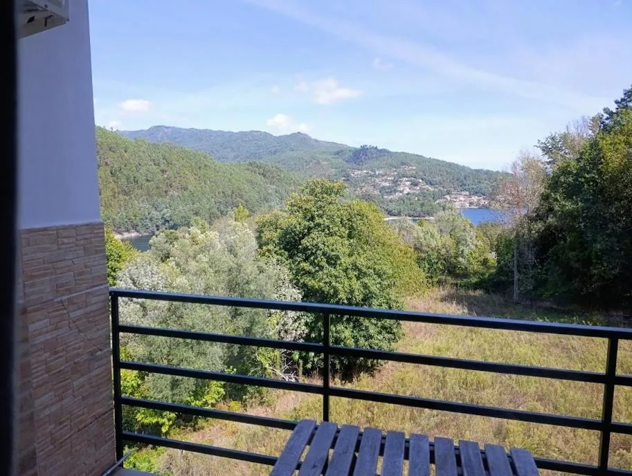 Balcony/Terrace in Residencial Do Rita em Rio Caldo