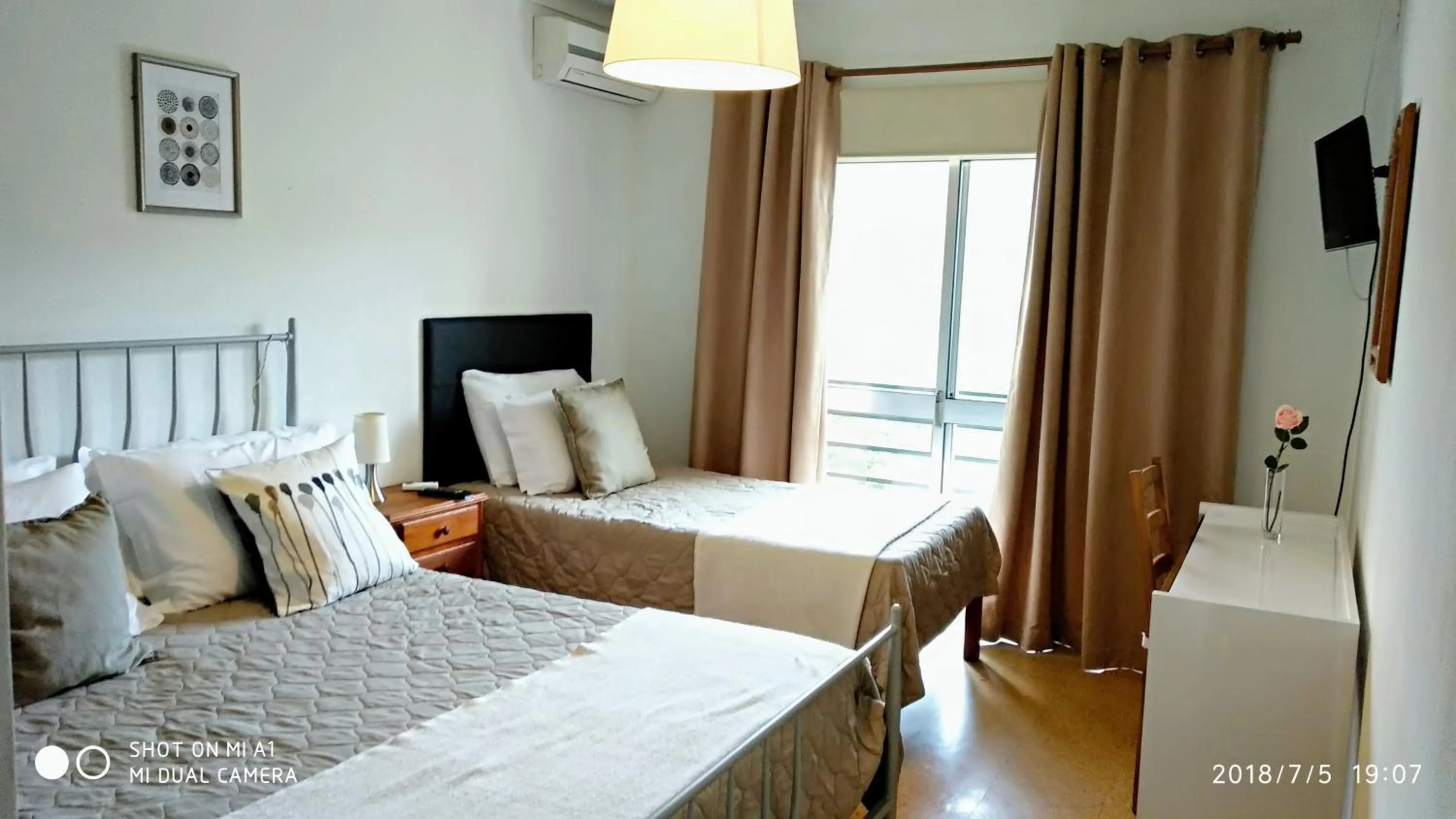 Bed in Residencial Do Rita em Rio Caldo