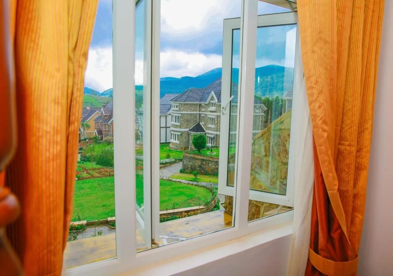 Garden view, Mountain View in Little England by Celeste