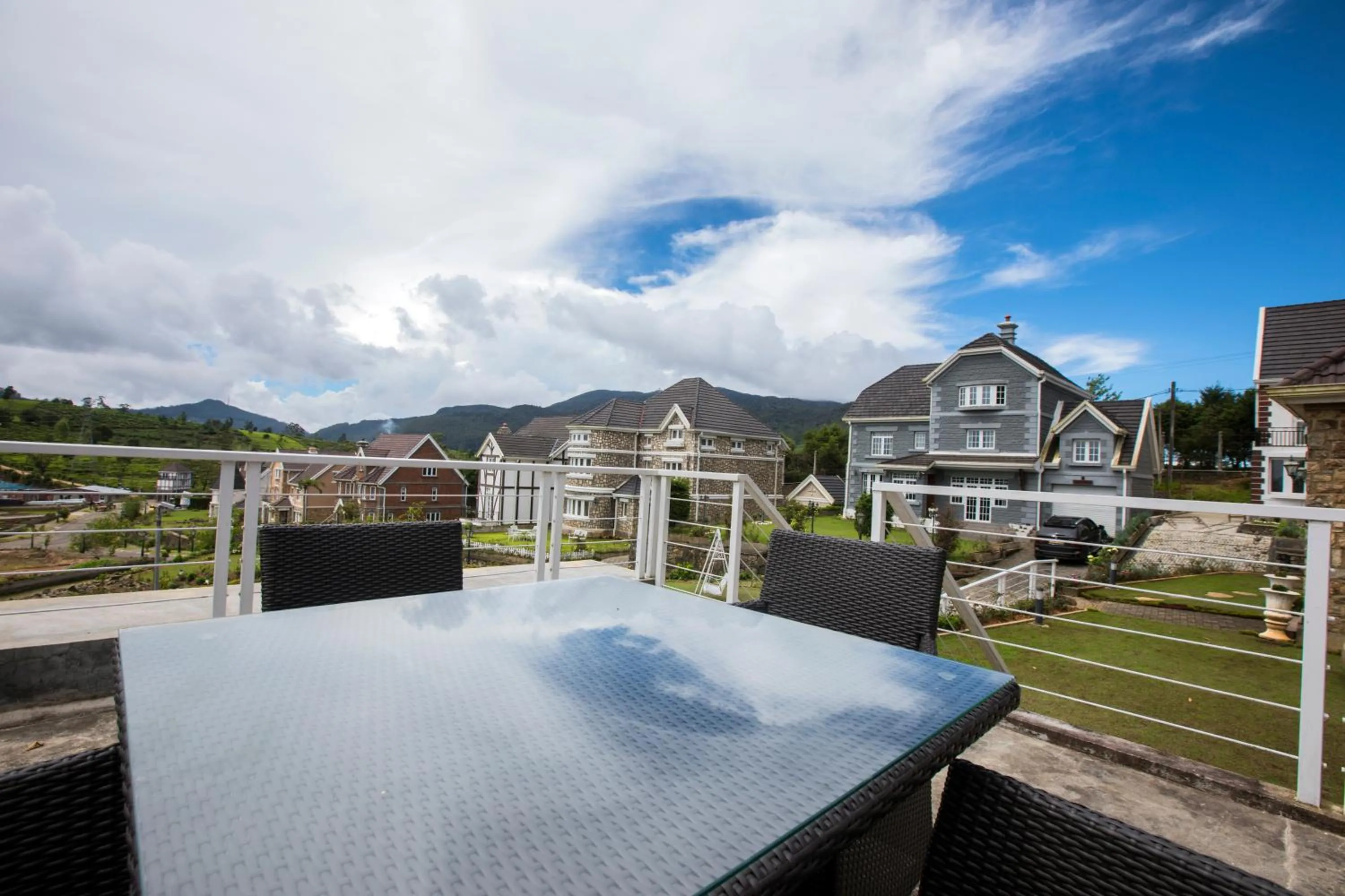 Garden, Swimming Pool in Little England by Celeste