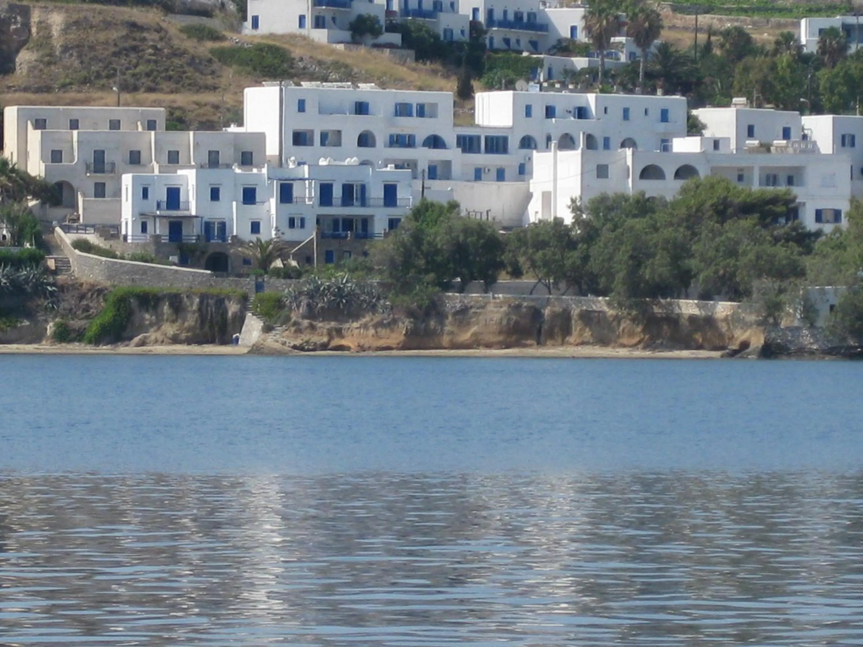 Facade/entrance in Stratos Apartments & Studios