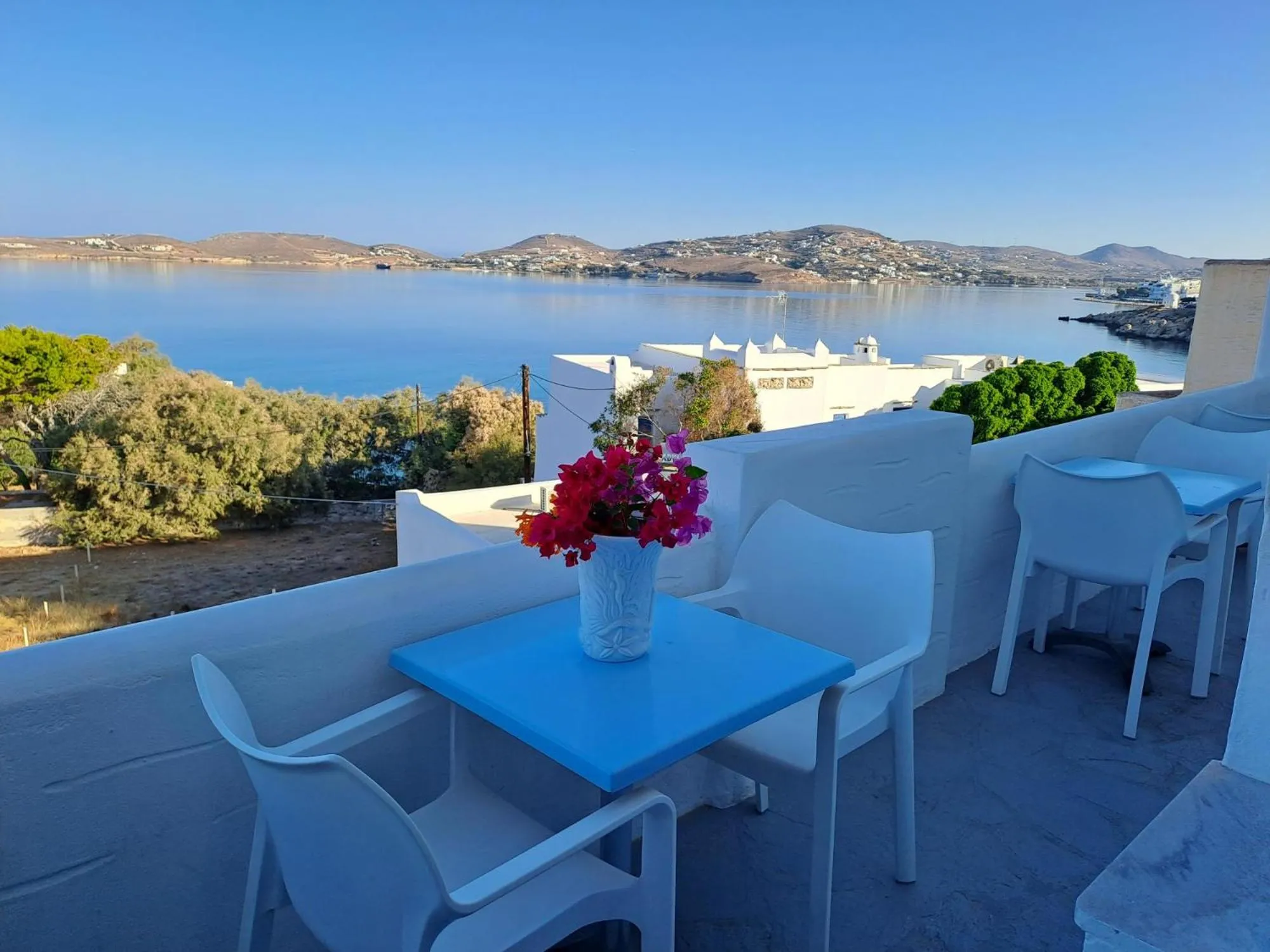 Balcony/Terrace in Stratos Apartments & Studios