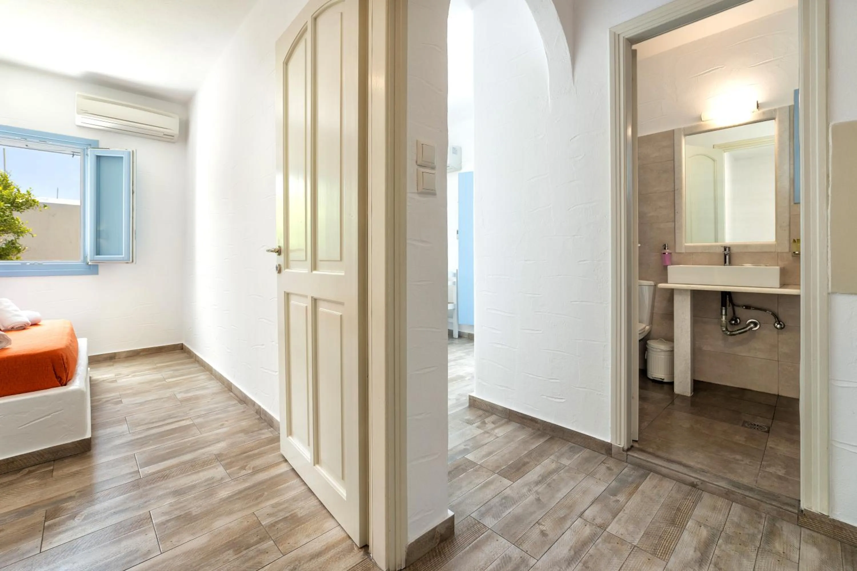 Bathroom in Stratos Apartments & Studios