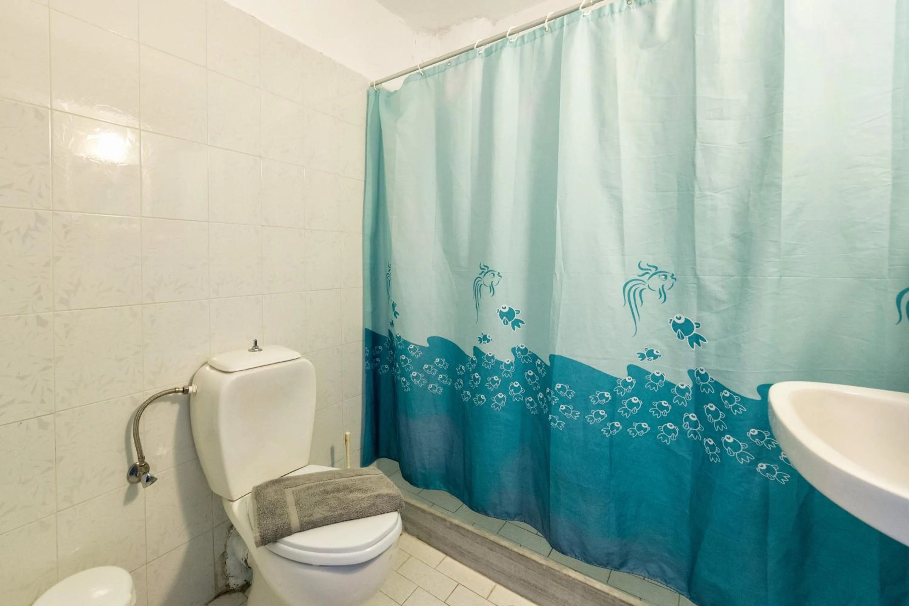 Bathroom in Stratos Apartments & Studios