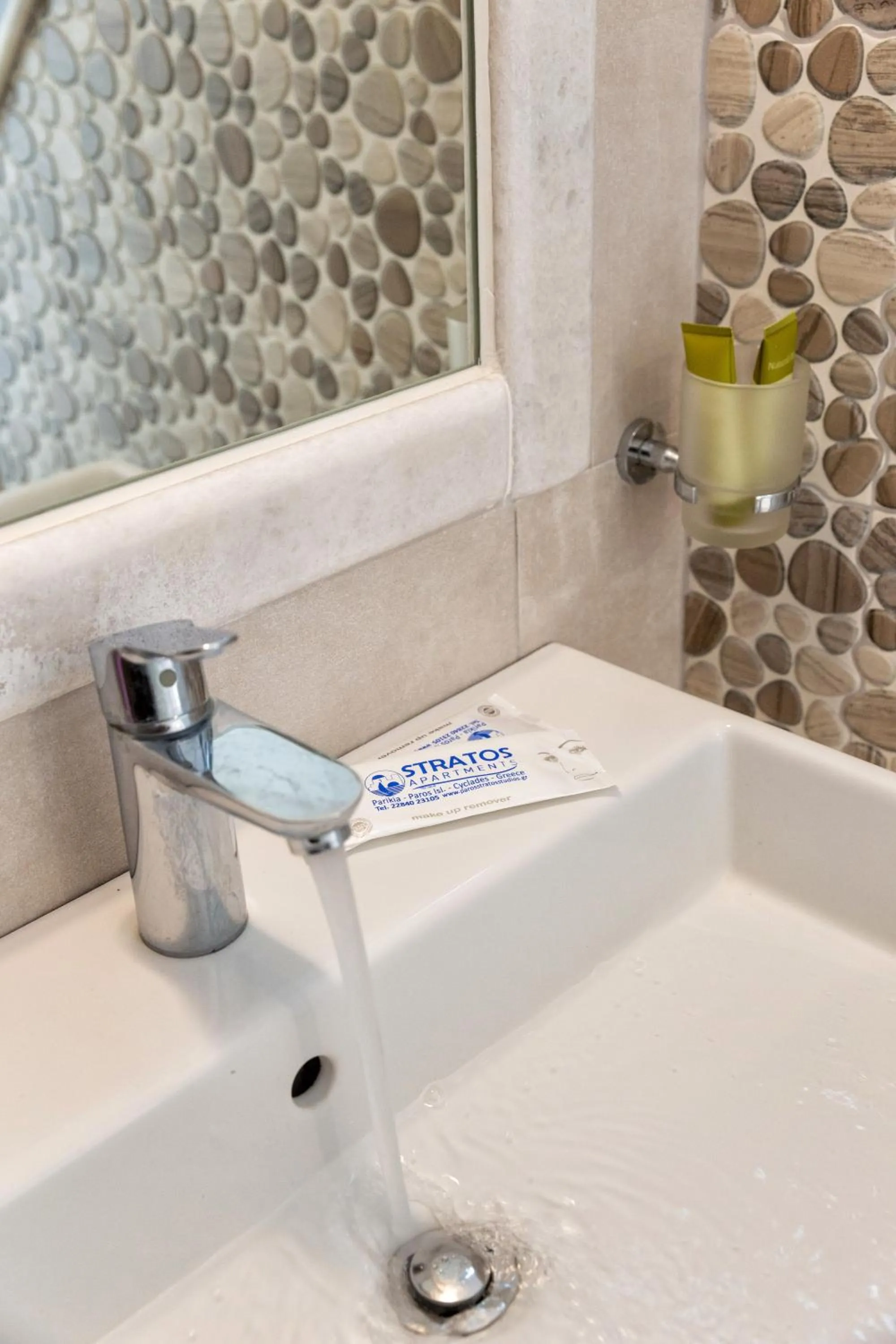 Bathroom in Stratos Apartments & Studios