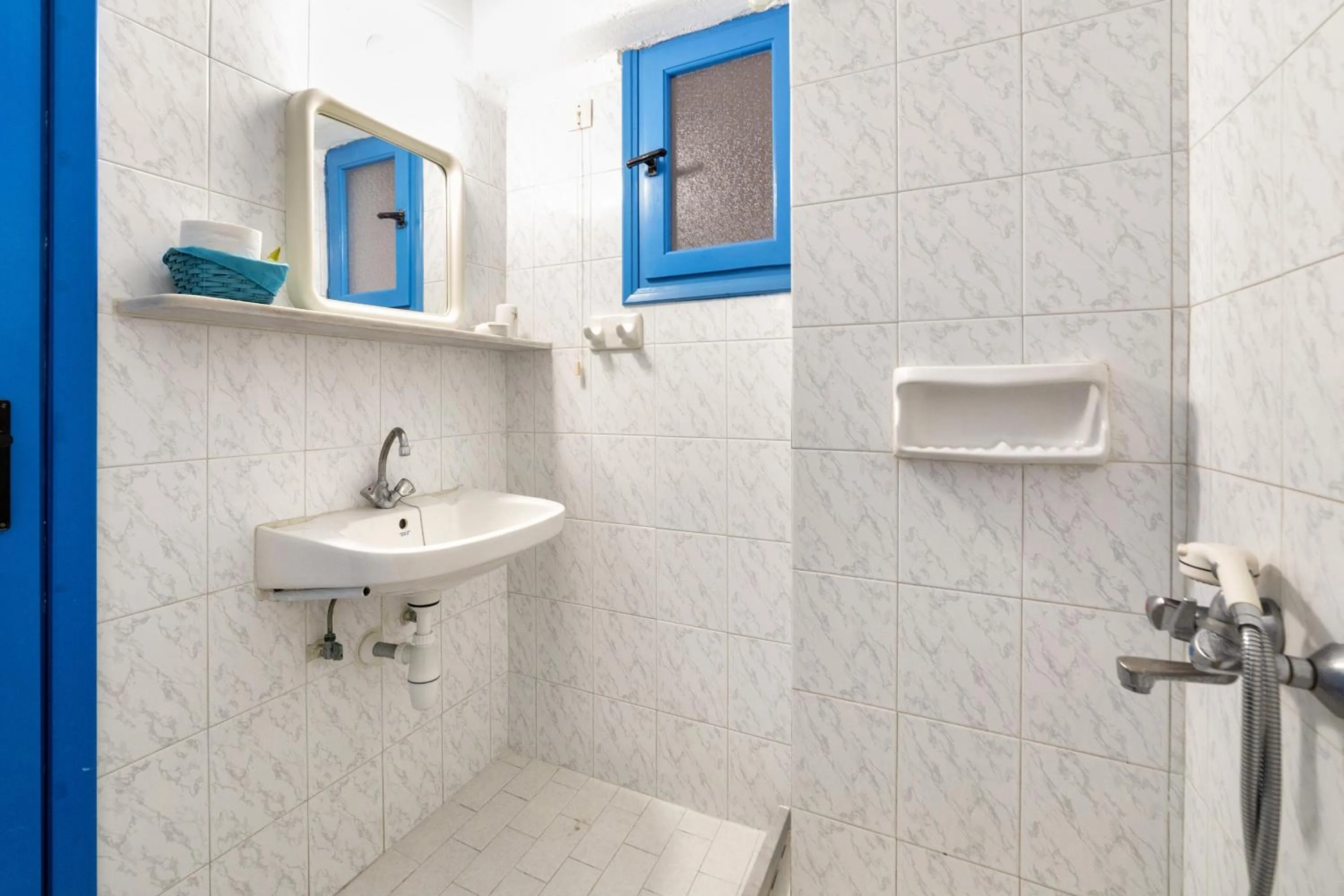 Bathroom in Stratos Apartments & Studios