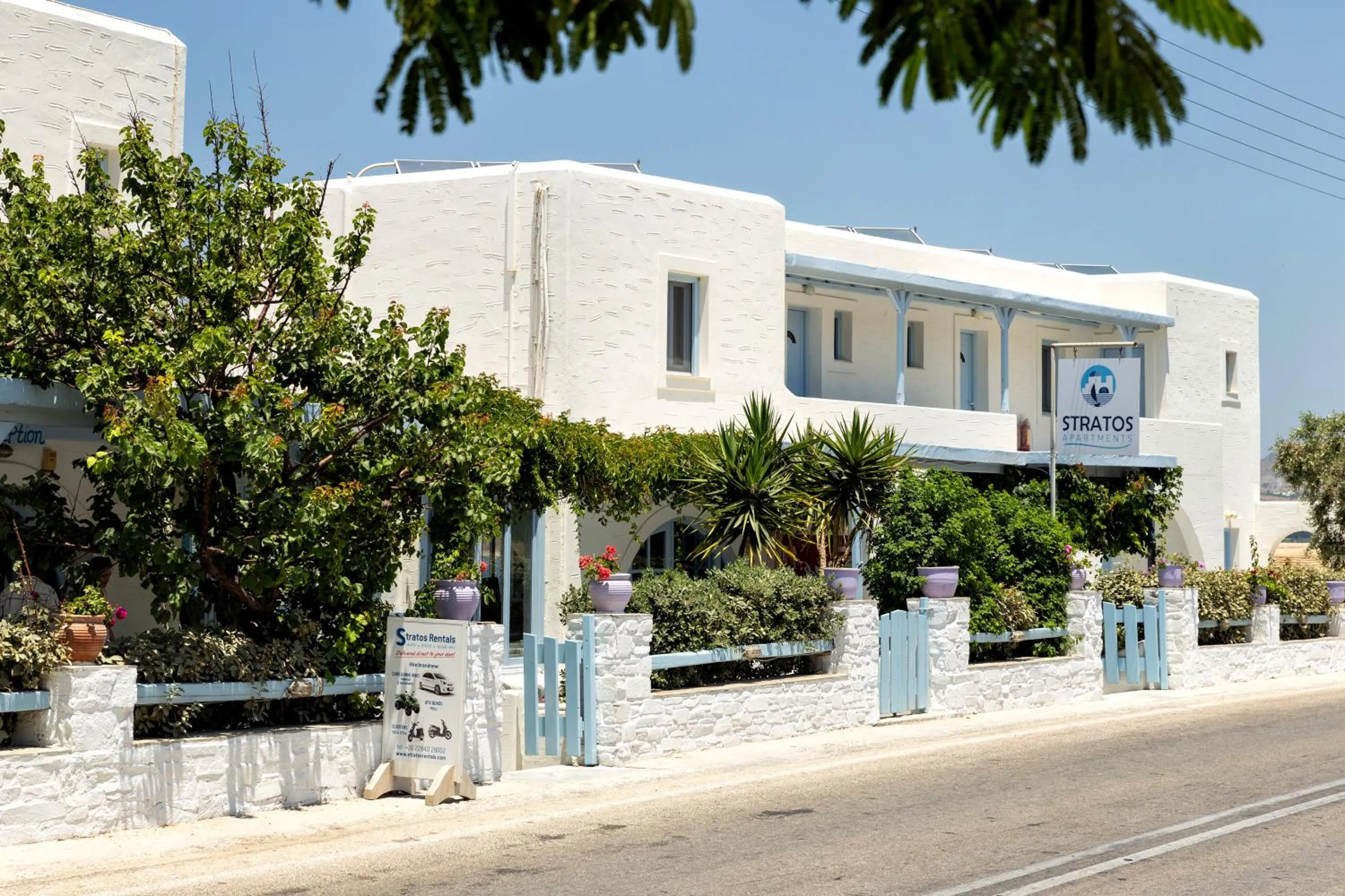 Property building in Stratos Apartments & Studios