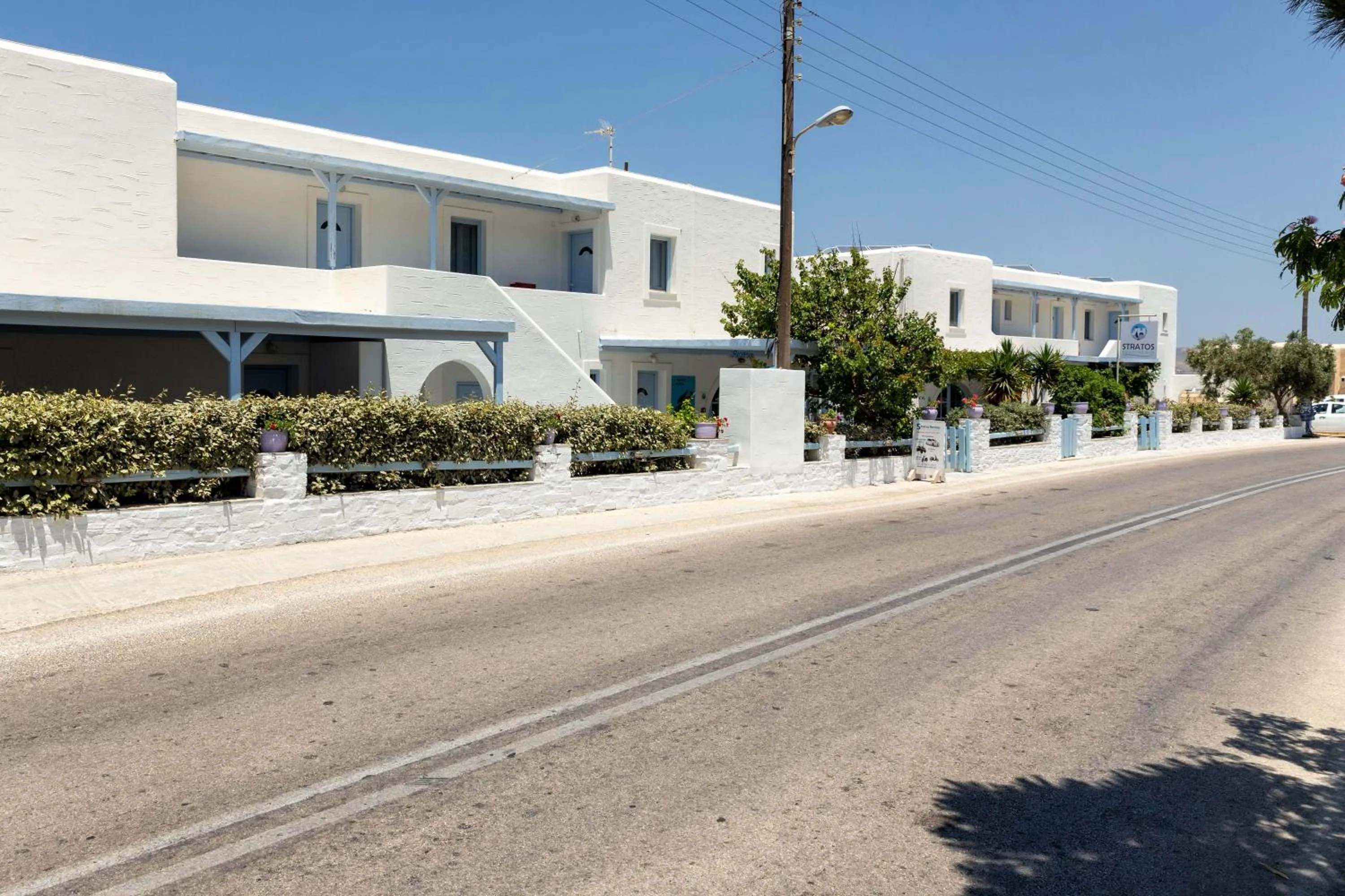 Property building in Stratos Apartments & Studios