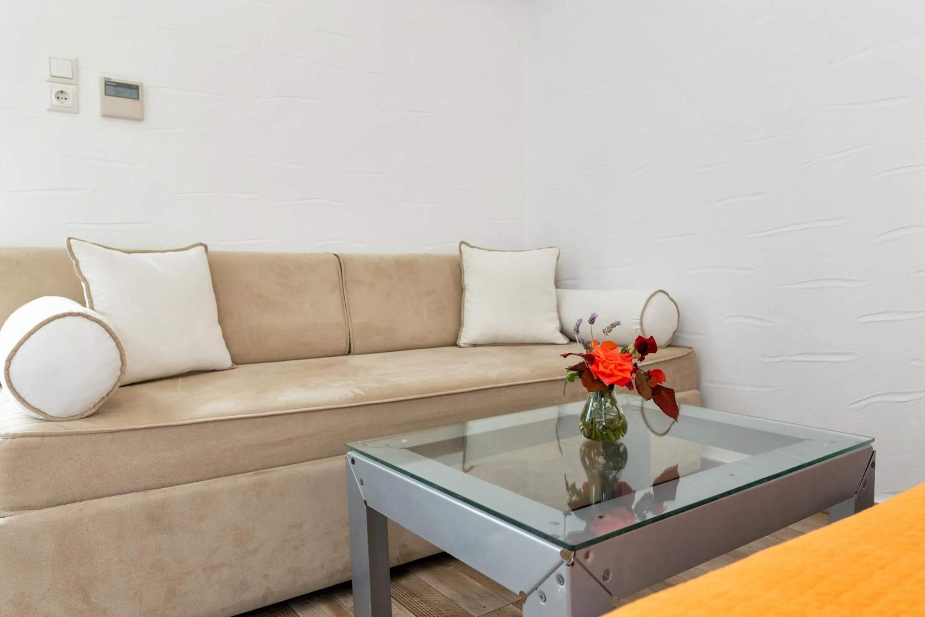 Living room in Stratos Apartments & Studios