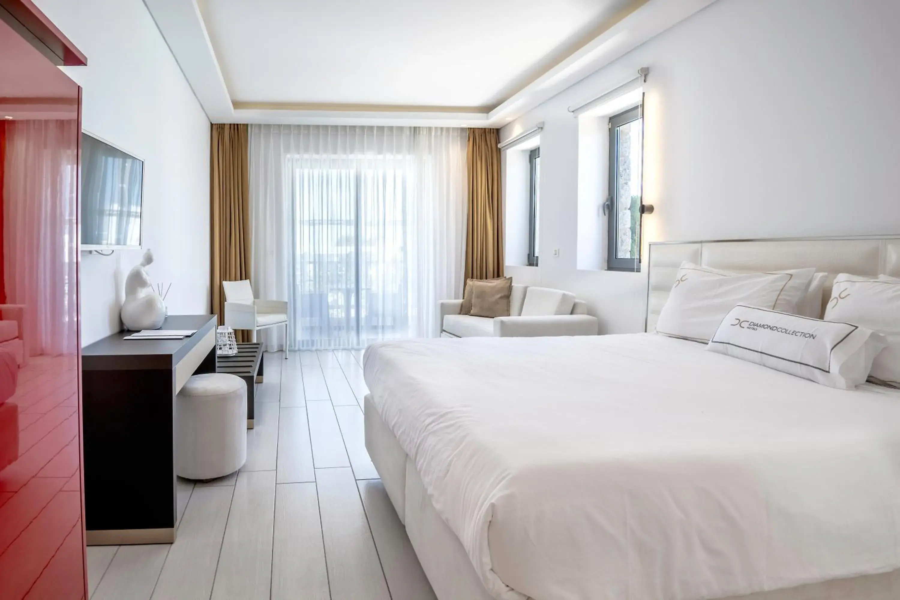 Bedroom, Bed in Diamond Deluxe Hotel - Adults Only Bedroom, Bed in Diamond Deluxe Hotel - Adults Only