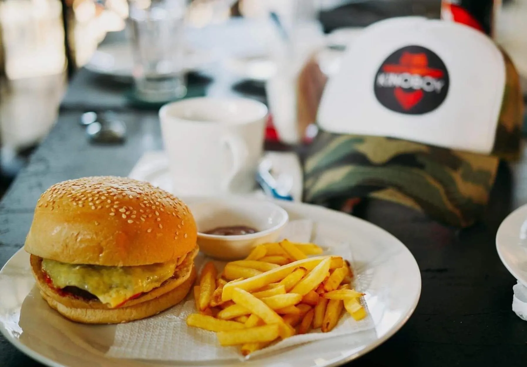 Food close-up in Hometown Hotel - Lacson Bacolod