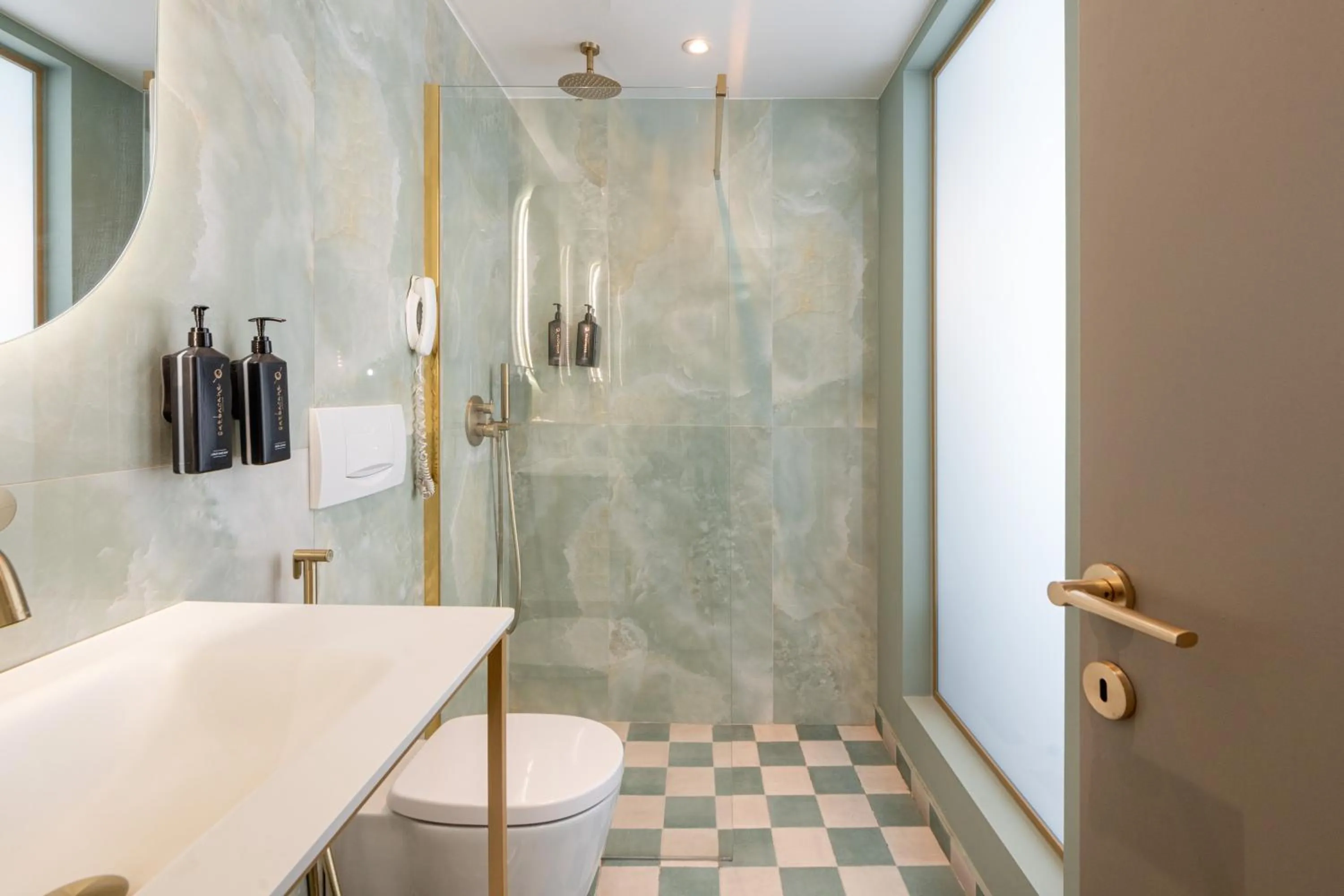 Shower in Corfu Mare Boutique Hotel -Adults only