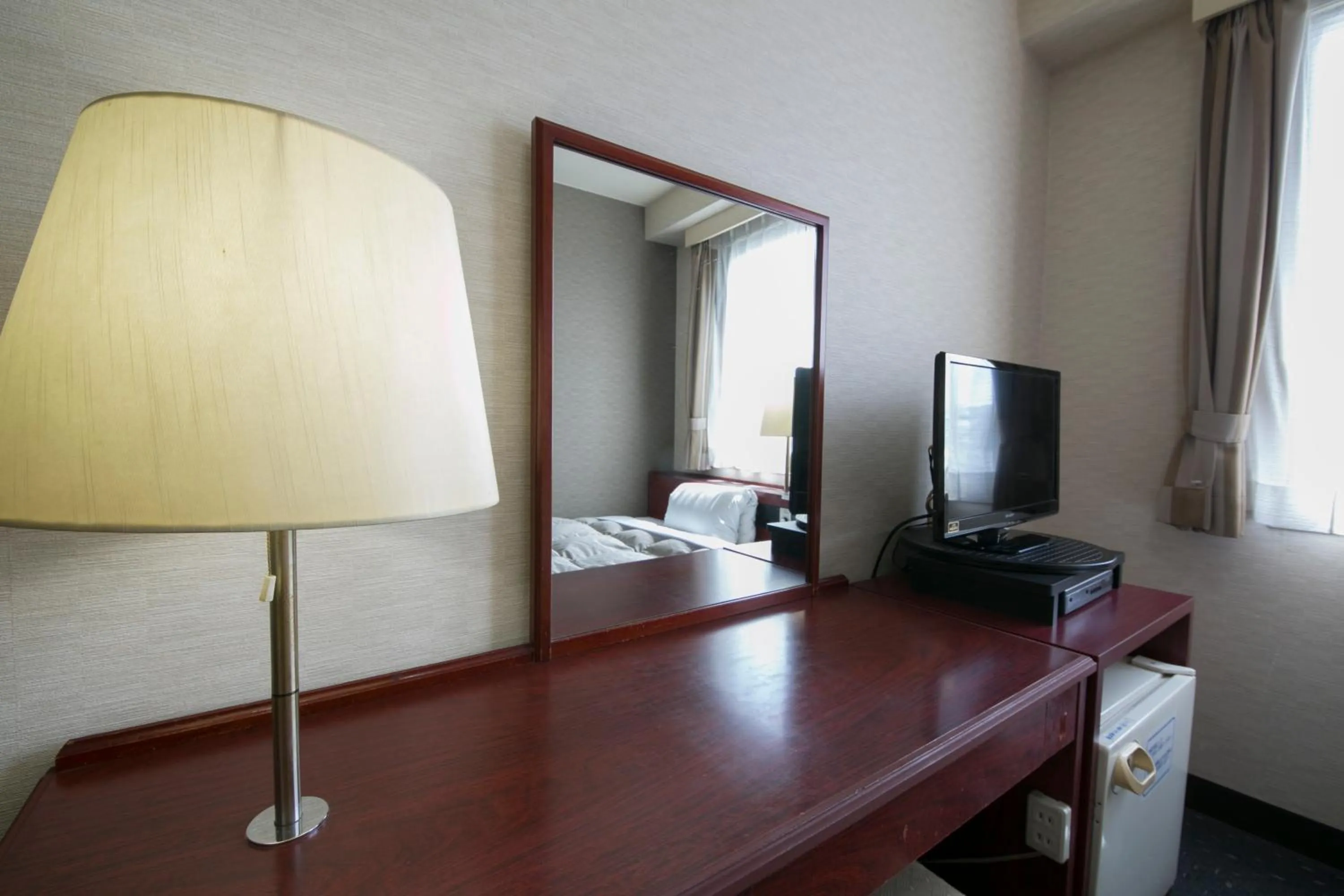 Decorative detail, Bed in Ise City Hotel