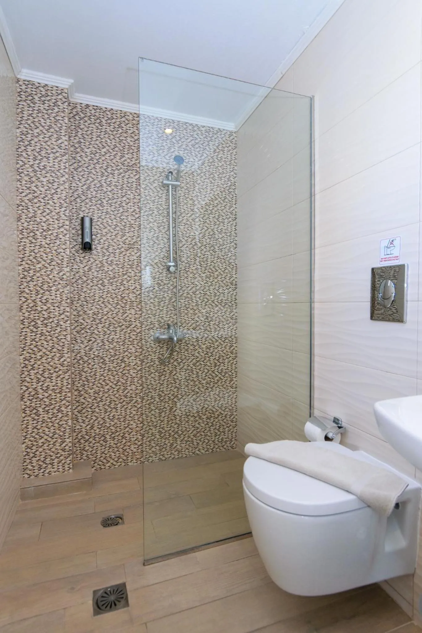 Shower in Archontiki City Hotel