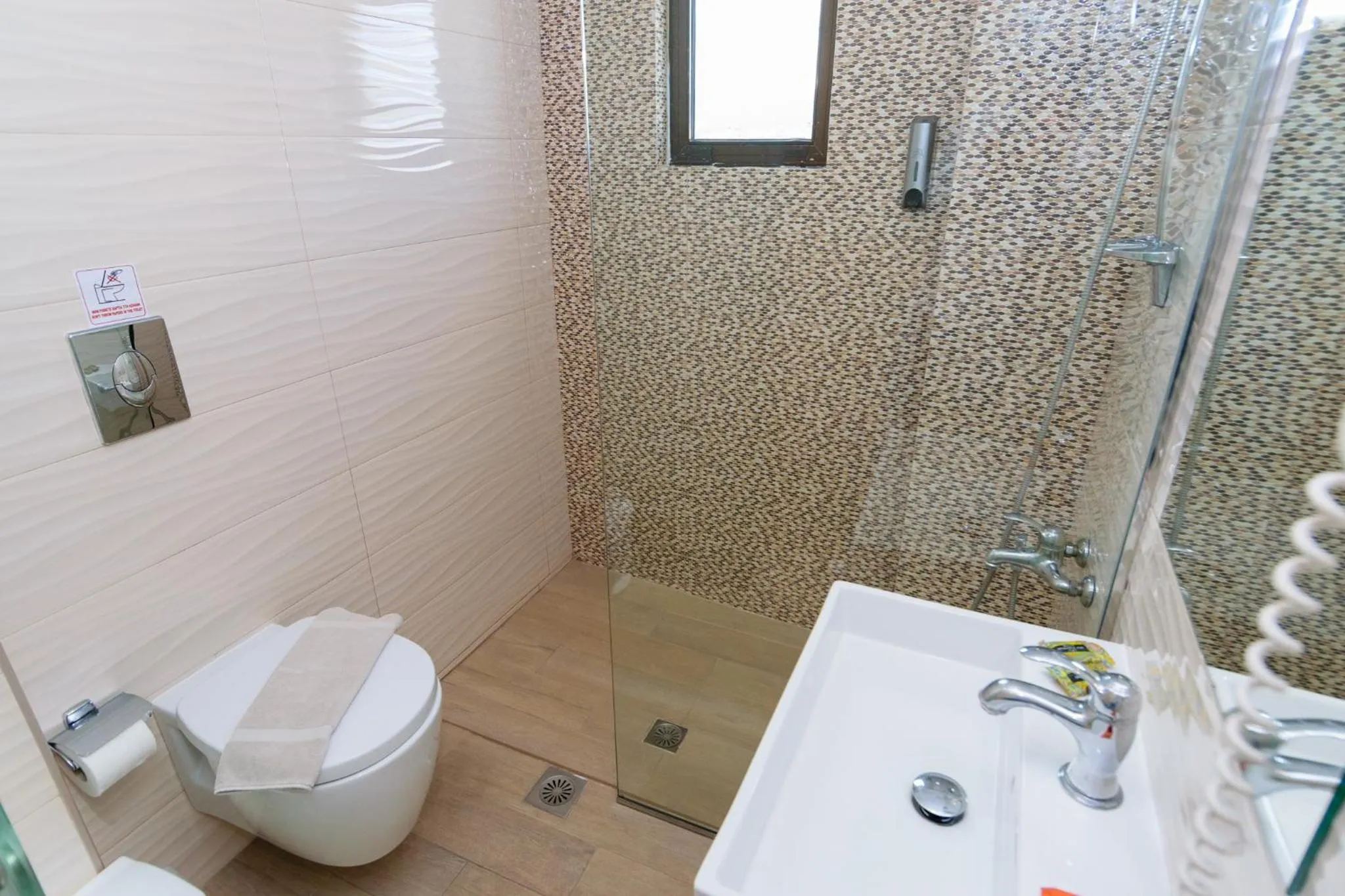 Shower in Archontiki City Hotel