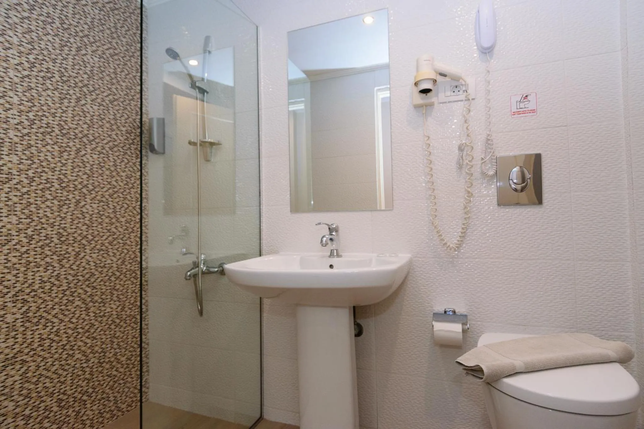 Shower in Archontiki City Hotel