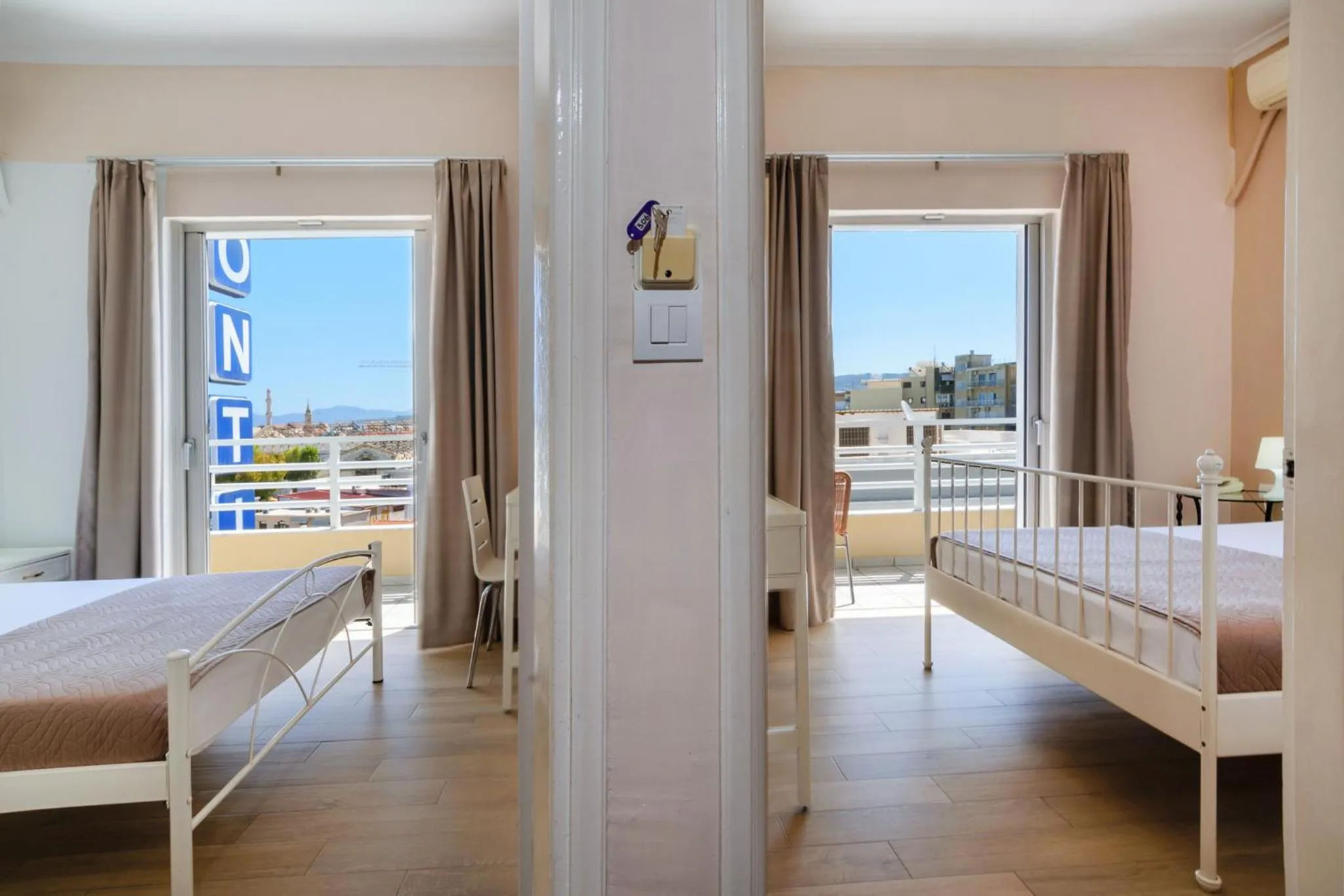 Bed in Archontiki City Hotel