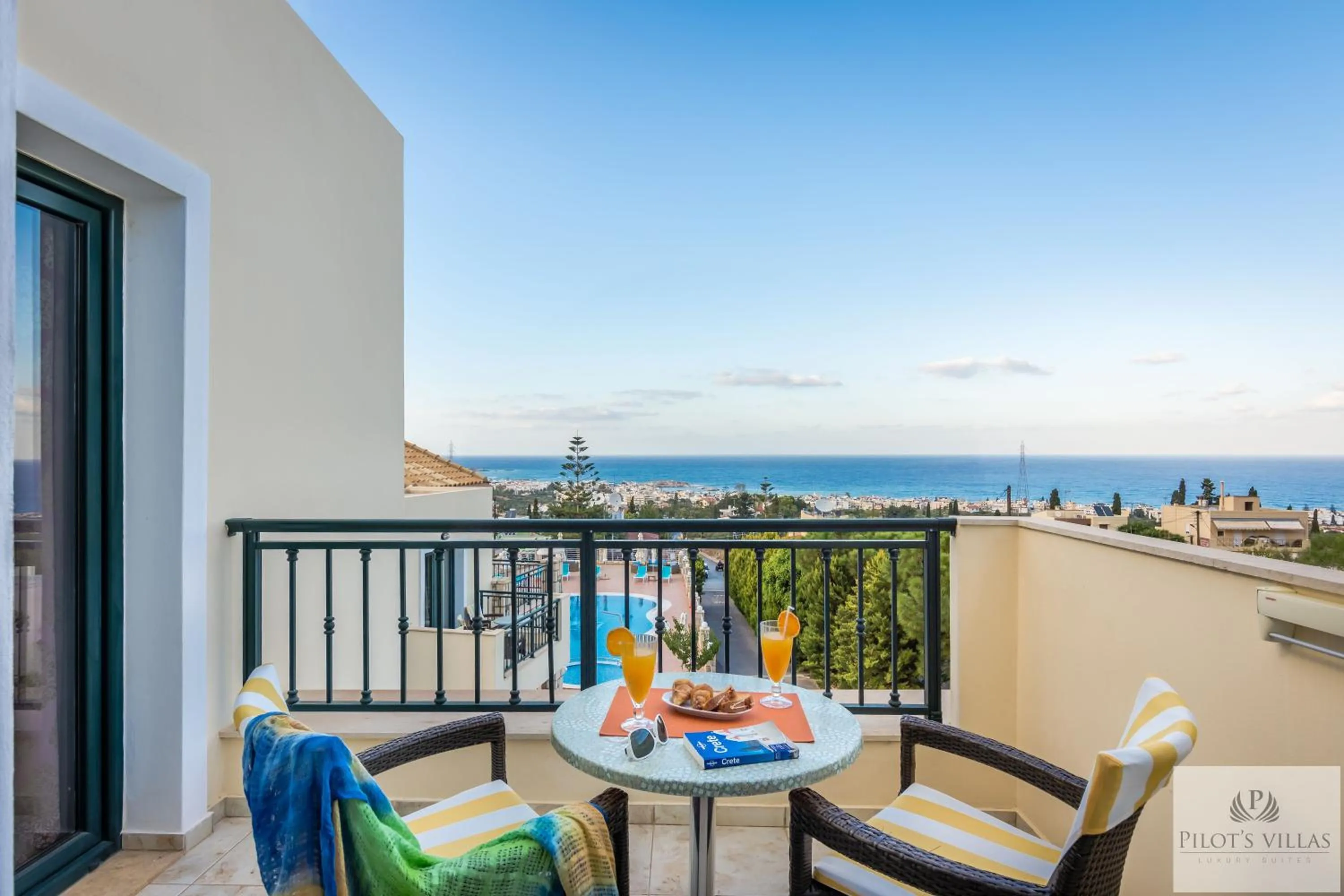 Balcony/Terrace in Pilot's Villas Luxury Suites