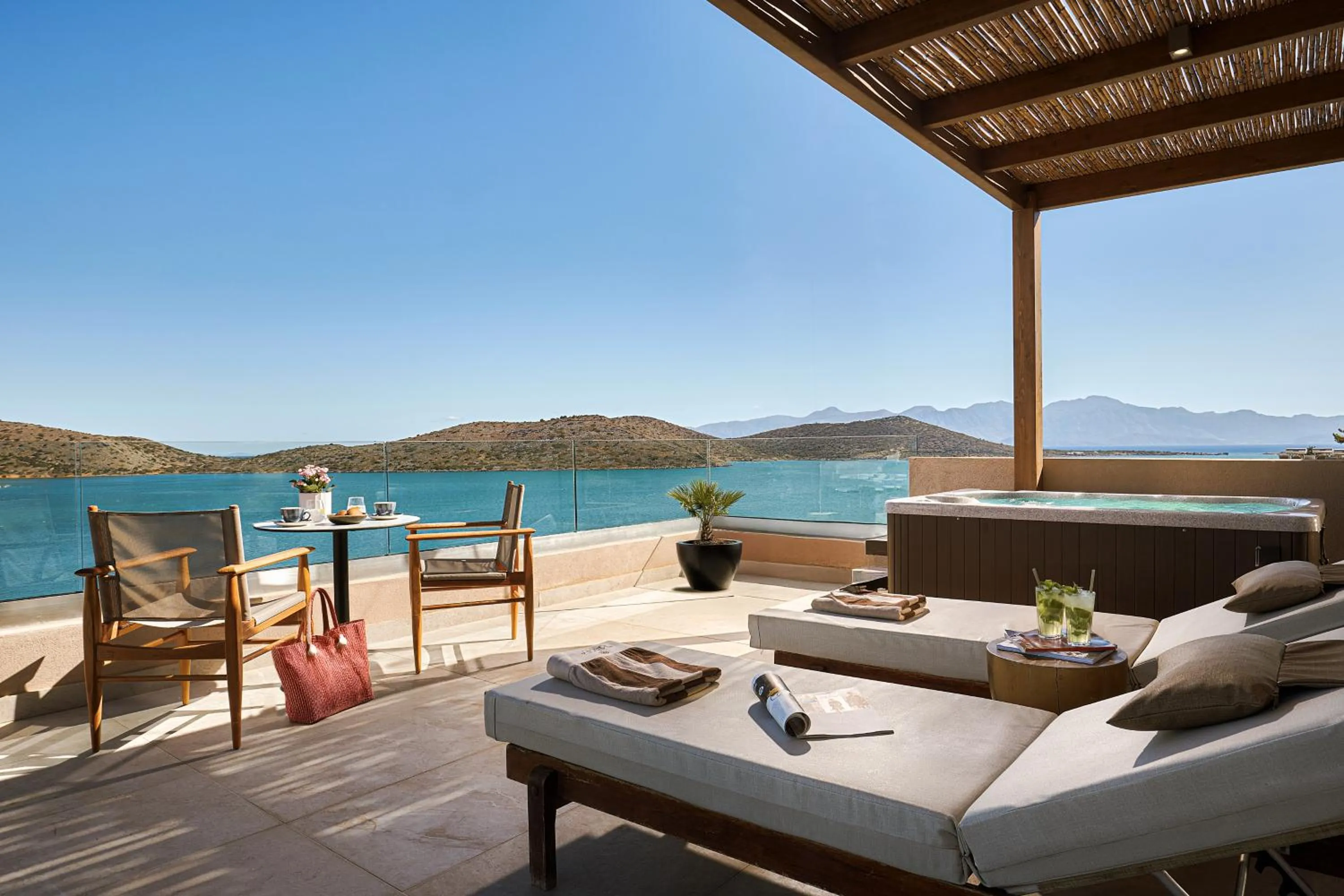 Natural landscape in Enorme Infinity Elounda - Adults Only