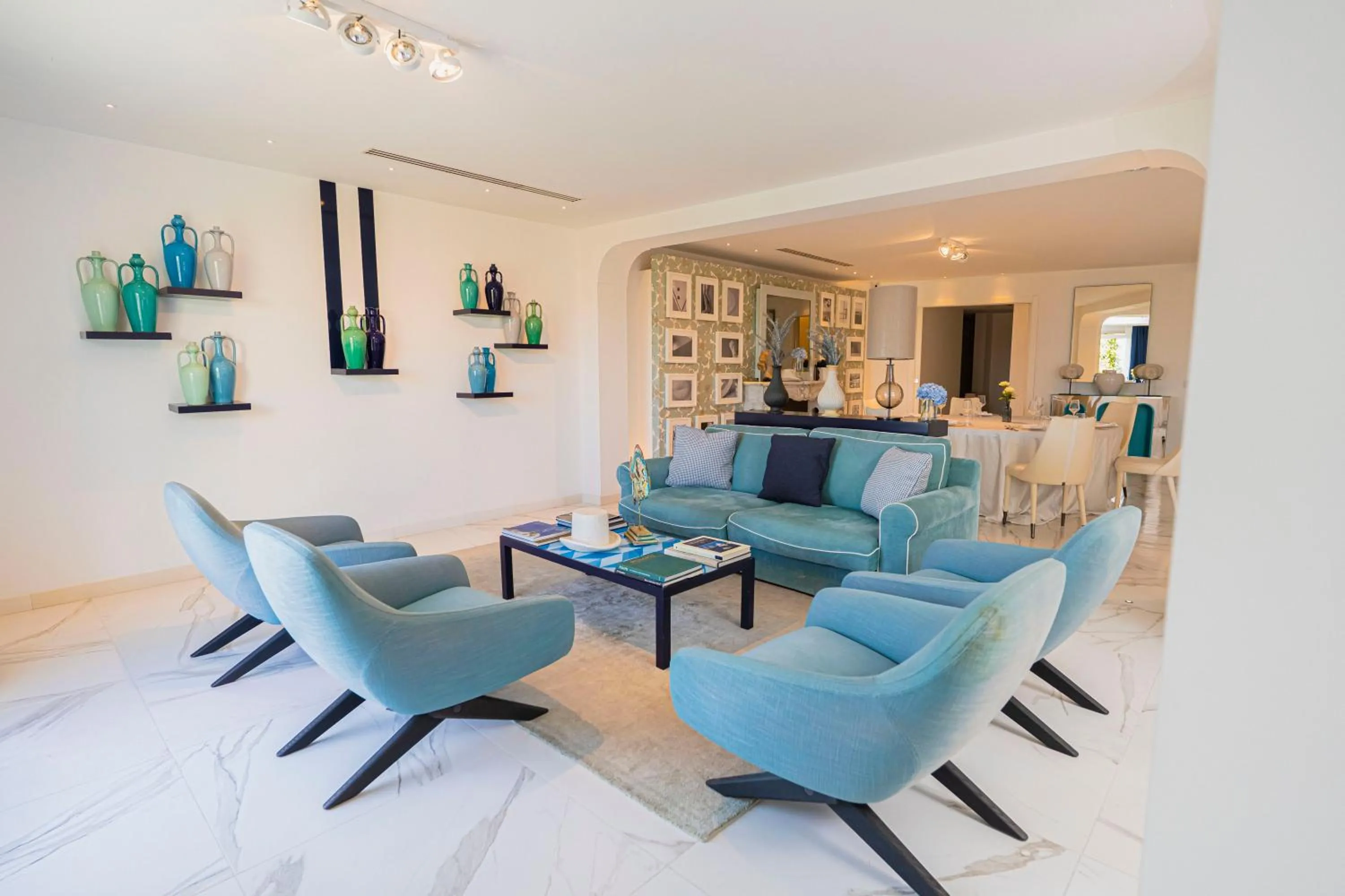 Lobby or reception in Villa Gervasio Rooms