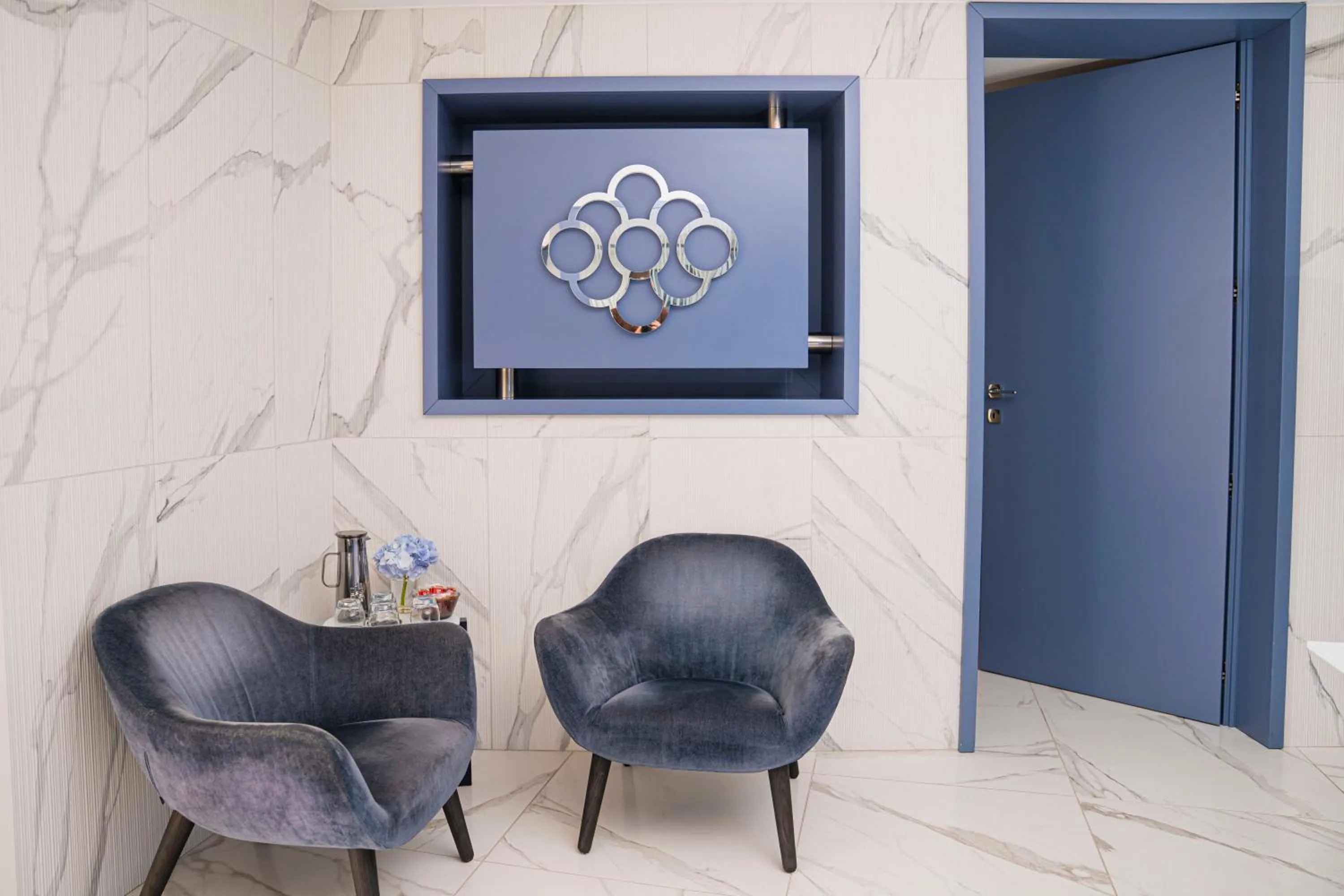 Lobby or reception in Villa Gervasio Rooms