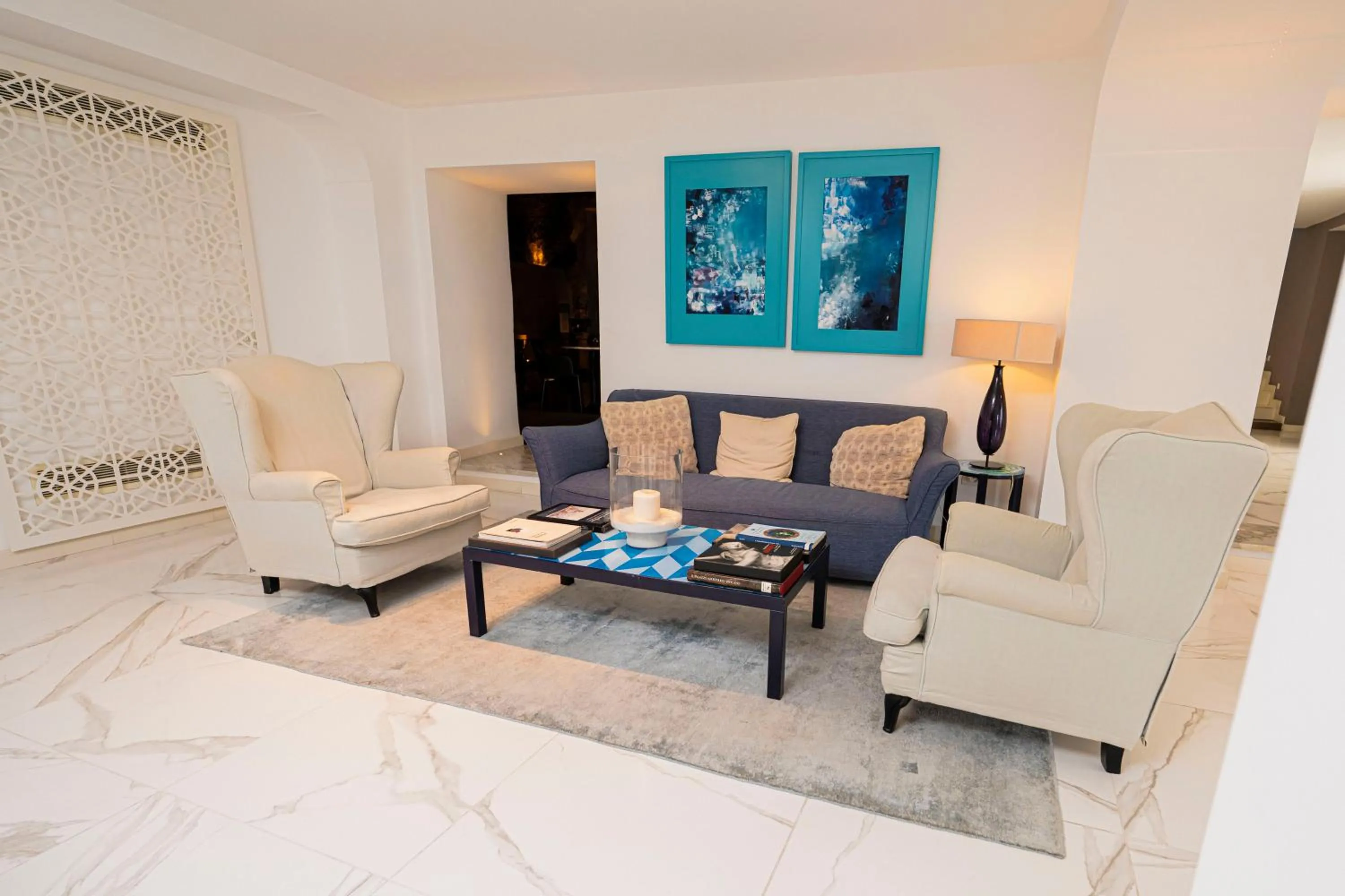 Lobby or reception in Villa Gervasio Rooms