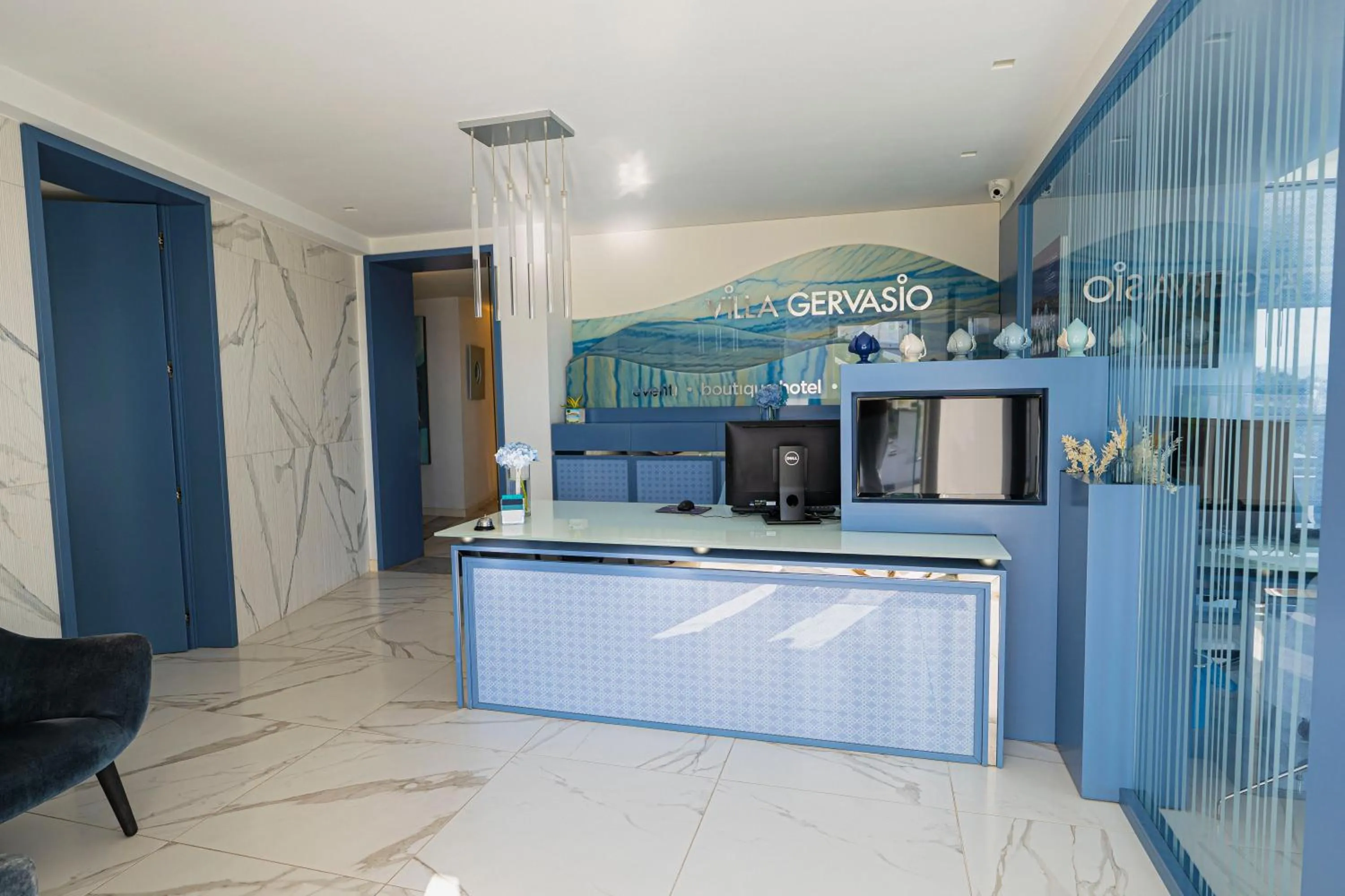 Lobby or reception in Villa Gervasio Rooms