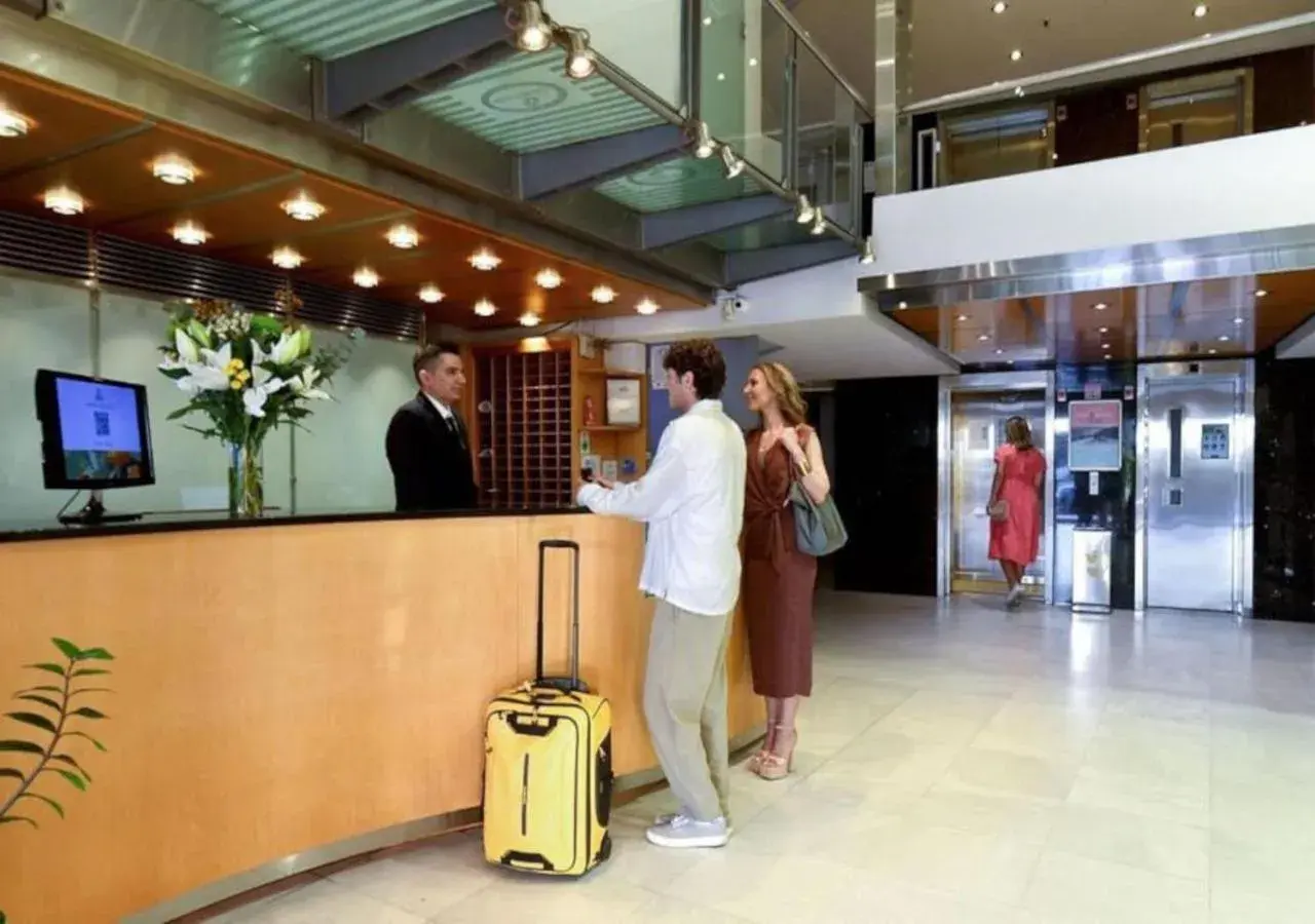 Property building in Poseidon Athens Hotel Property building in Poseidon Athens Hotel