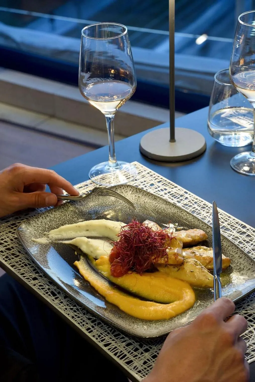 Dinner in Poseidon Athens Hotel