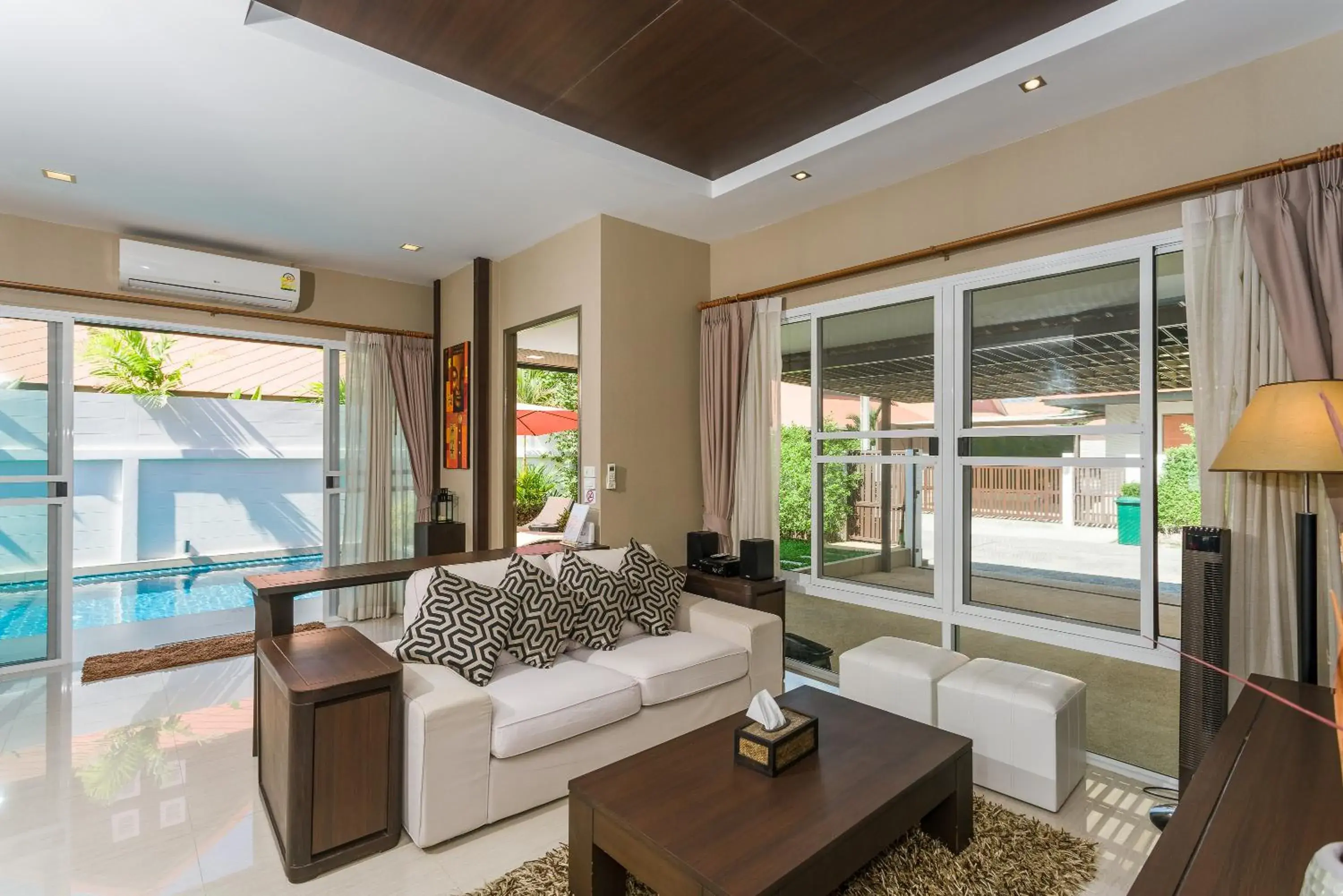 Living room, Seating Area in The Ville Pool Villa Jomtien A23