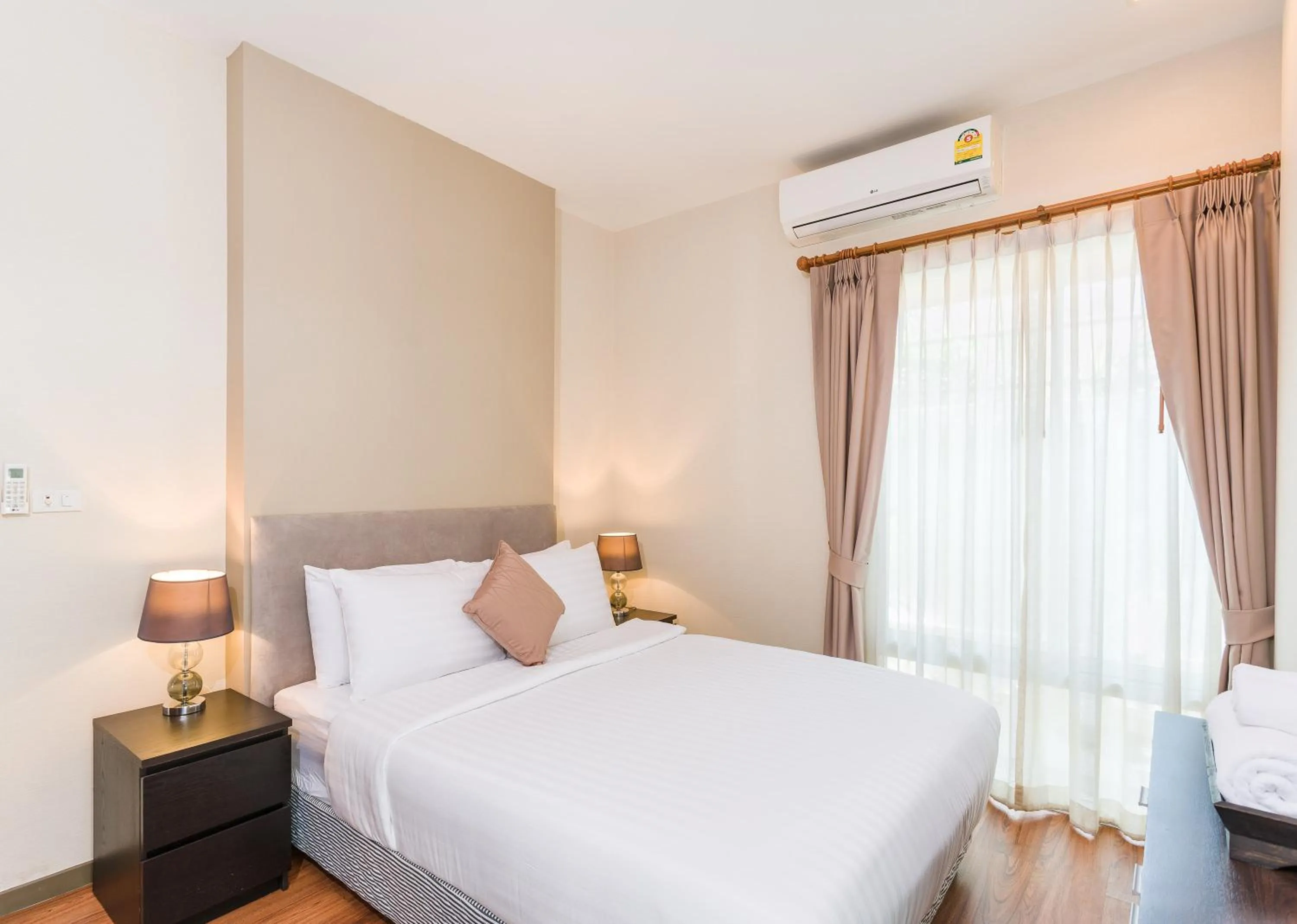 Bedroom in The Ville Pool Villa Jomtien A23