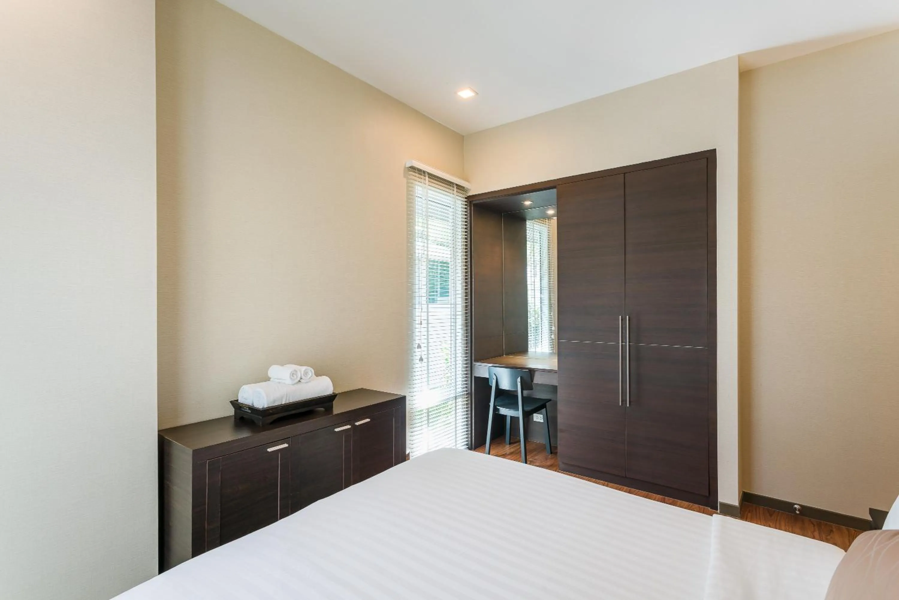 Bedroom in The Ville Pool Villa Jomtien A23