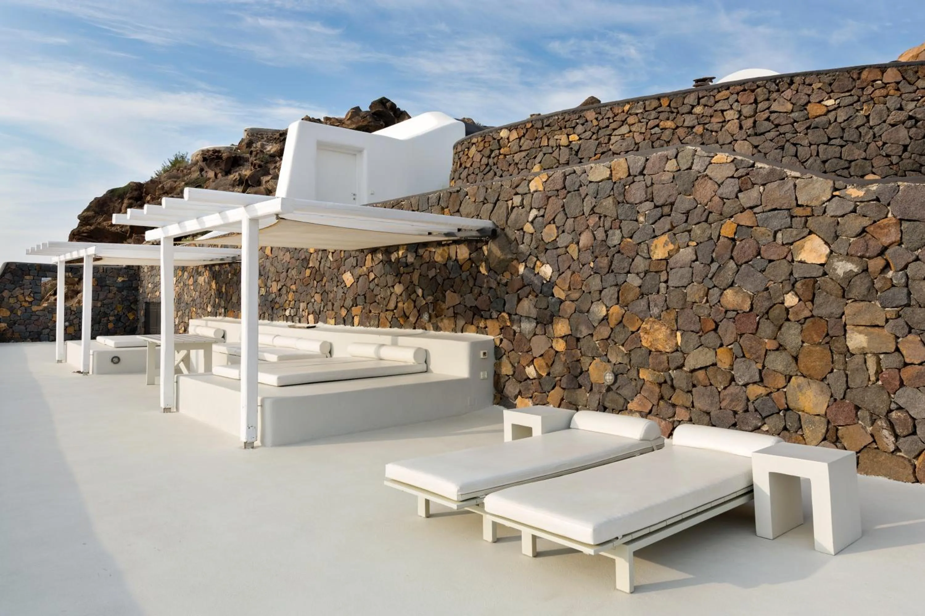 Balcony/Terrace in Aenaon Villas