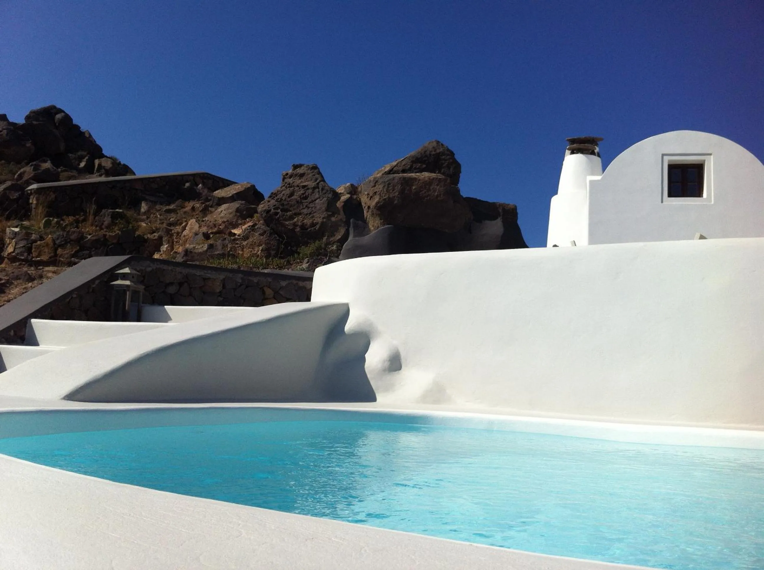 Swimming pool in Aenaon Villas