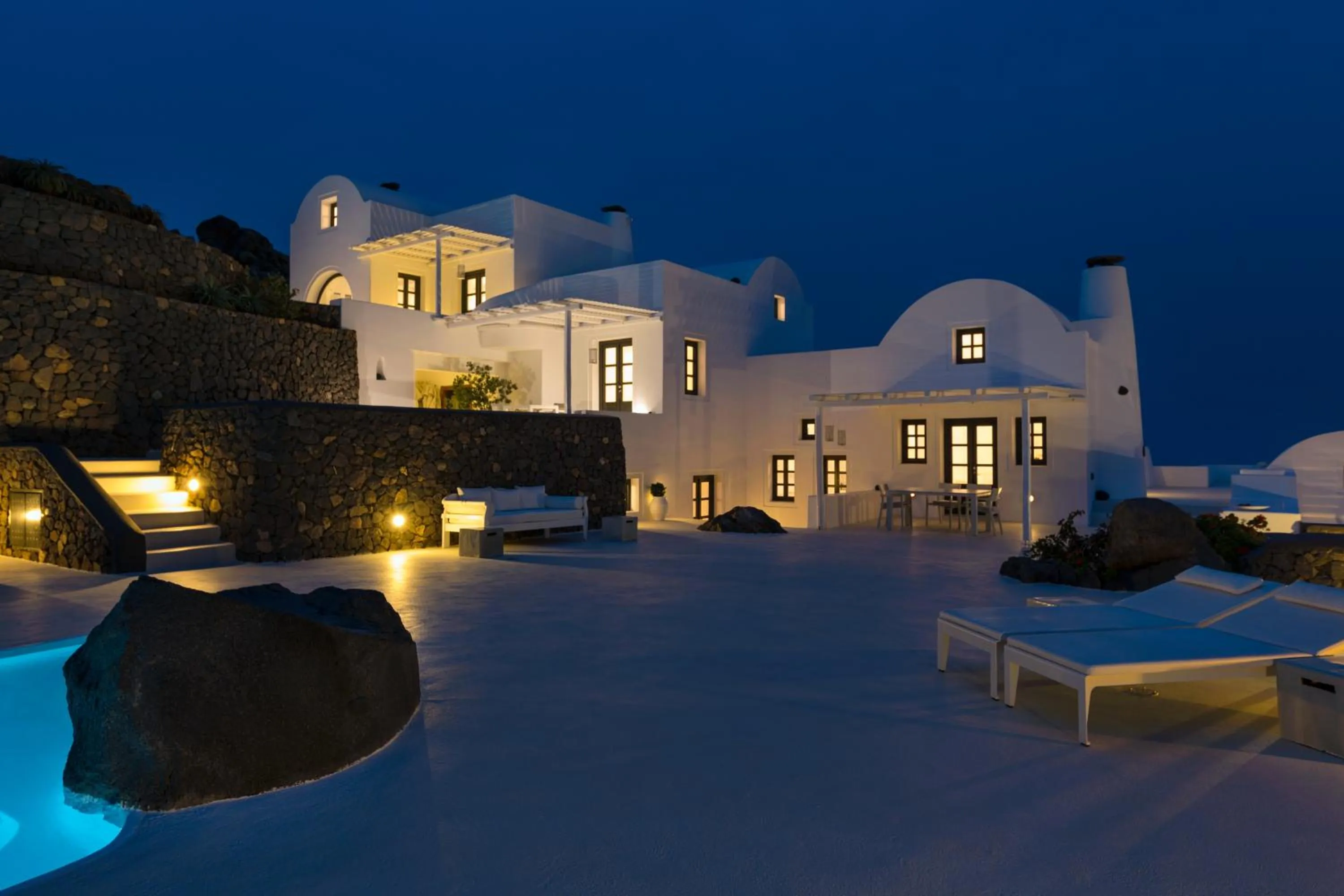 Balcony/Terrace in Aenaon Villas