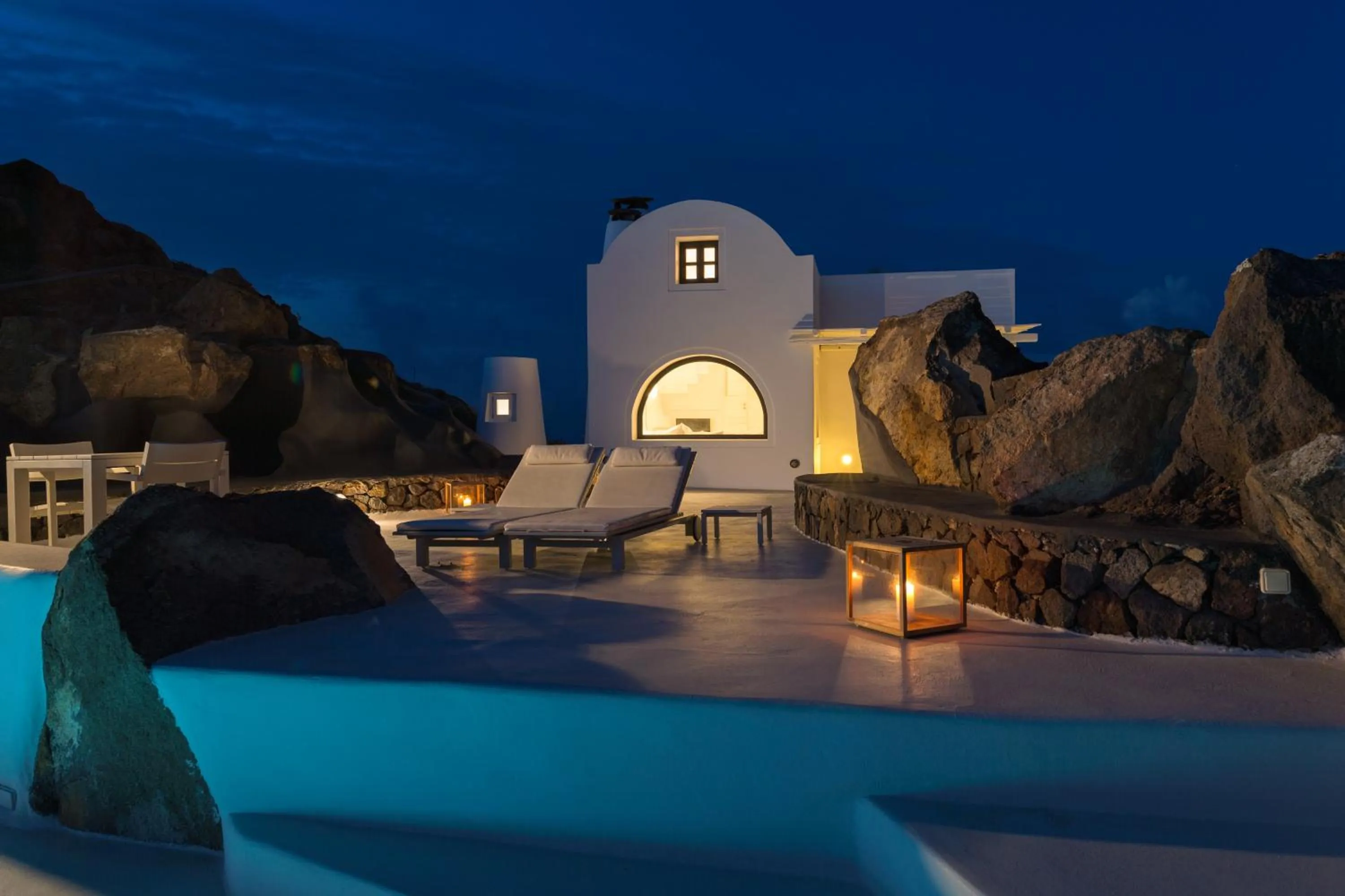 Balcony/Terrace in Aenaon Villas