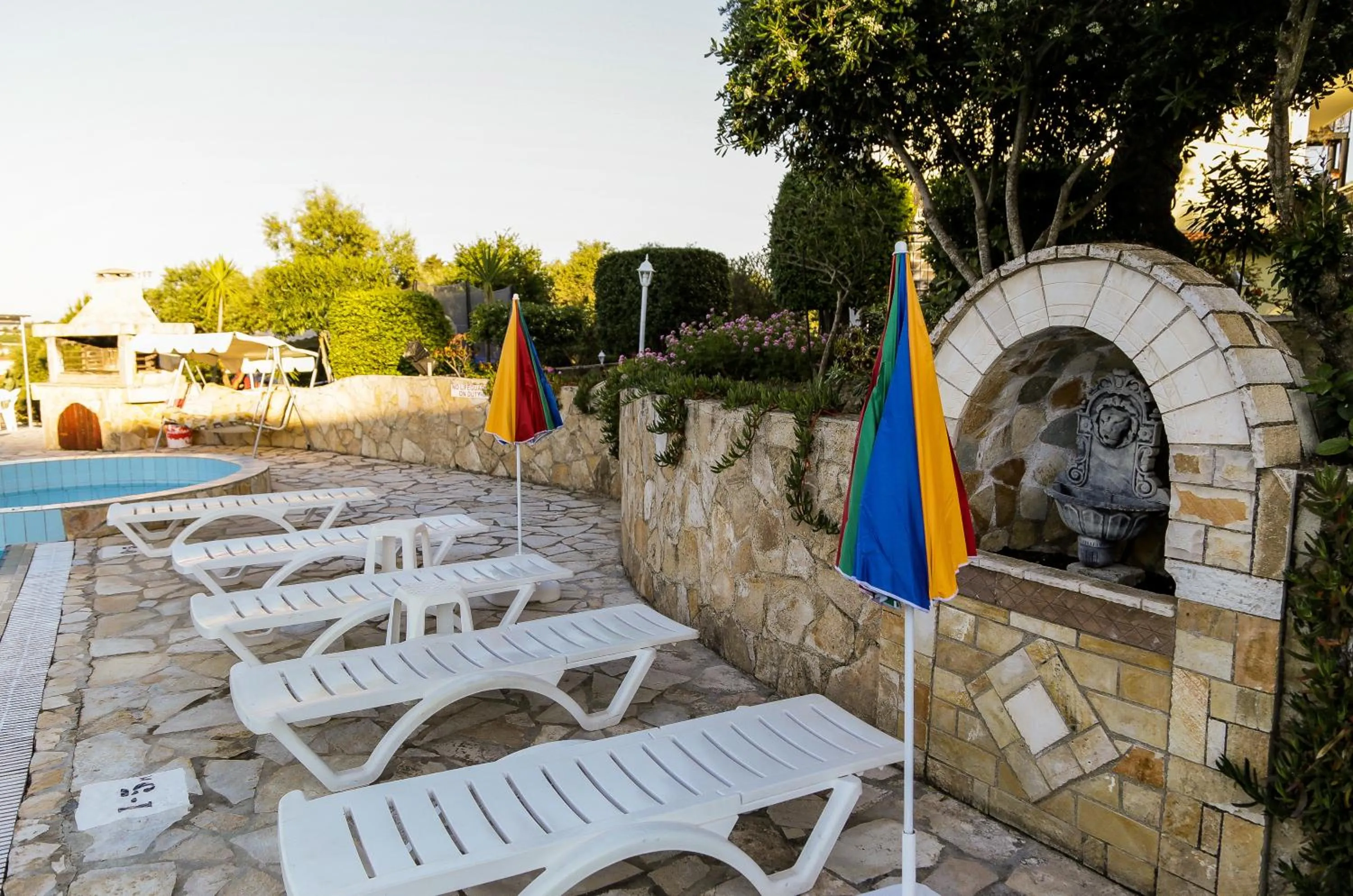 Swimming pool in Seaview Apartments Tsilivi